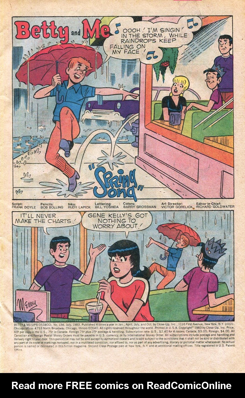 Read online Betty and Me comic -  Issue #134 - 3
