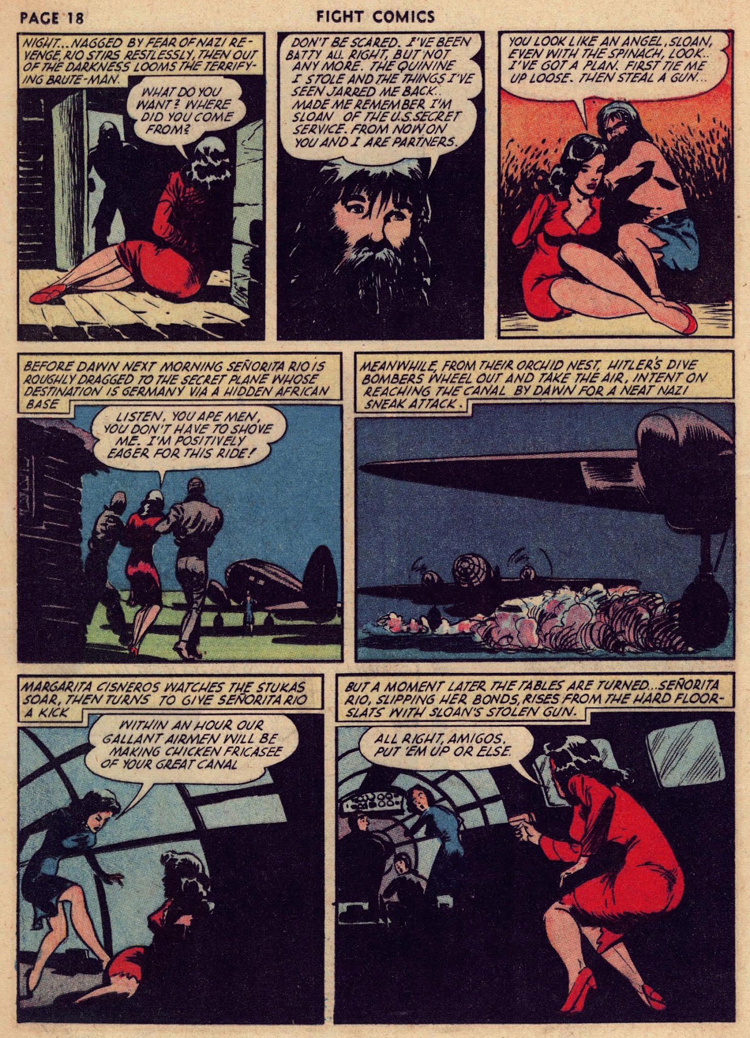 Read online Fight Comics comic -  Issue #24 - 20