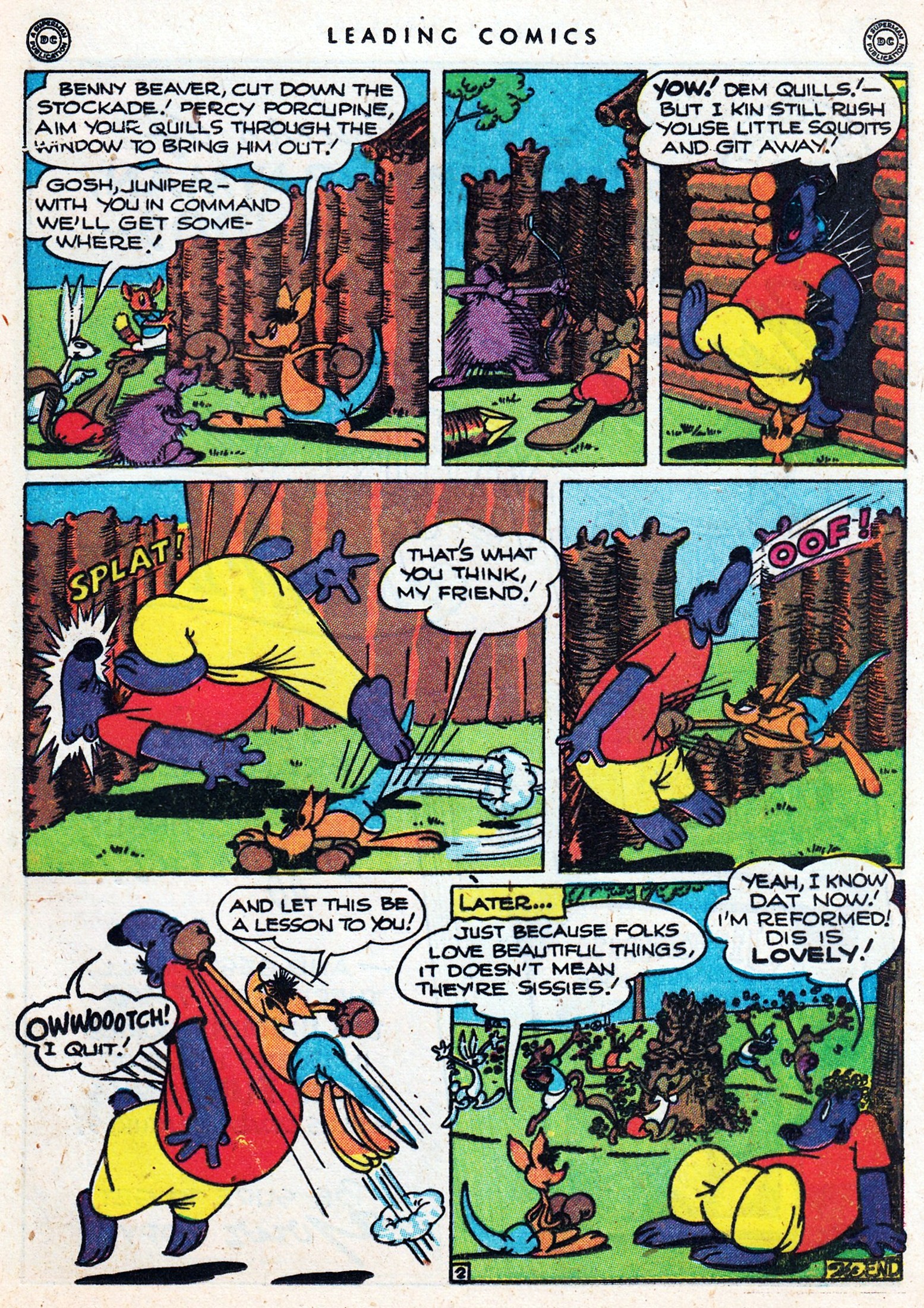 Read online Leading Comics comic -  Issue #24 - 31