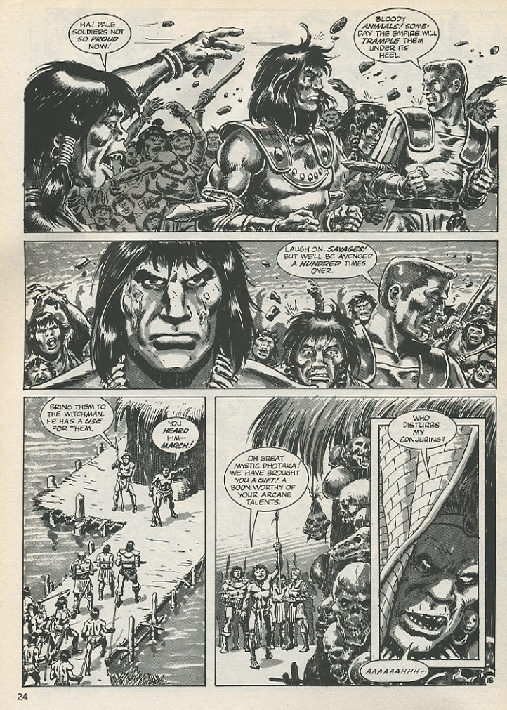 Read online The Savage Sword Of Conan comic -  Issue #135 - 22