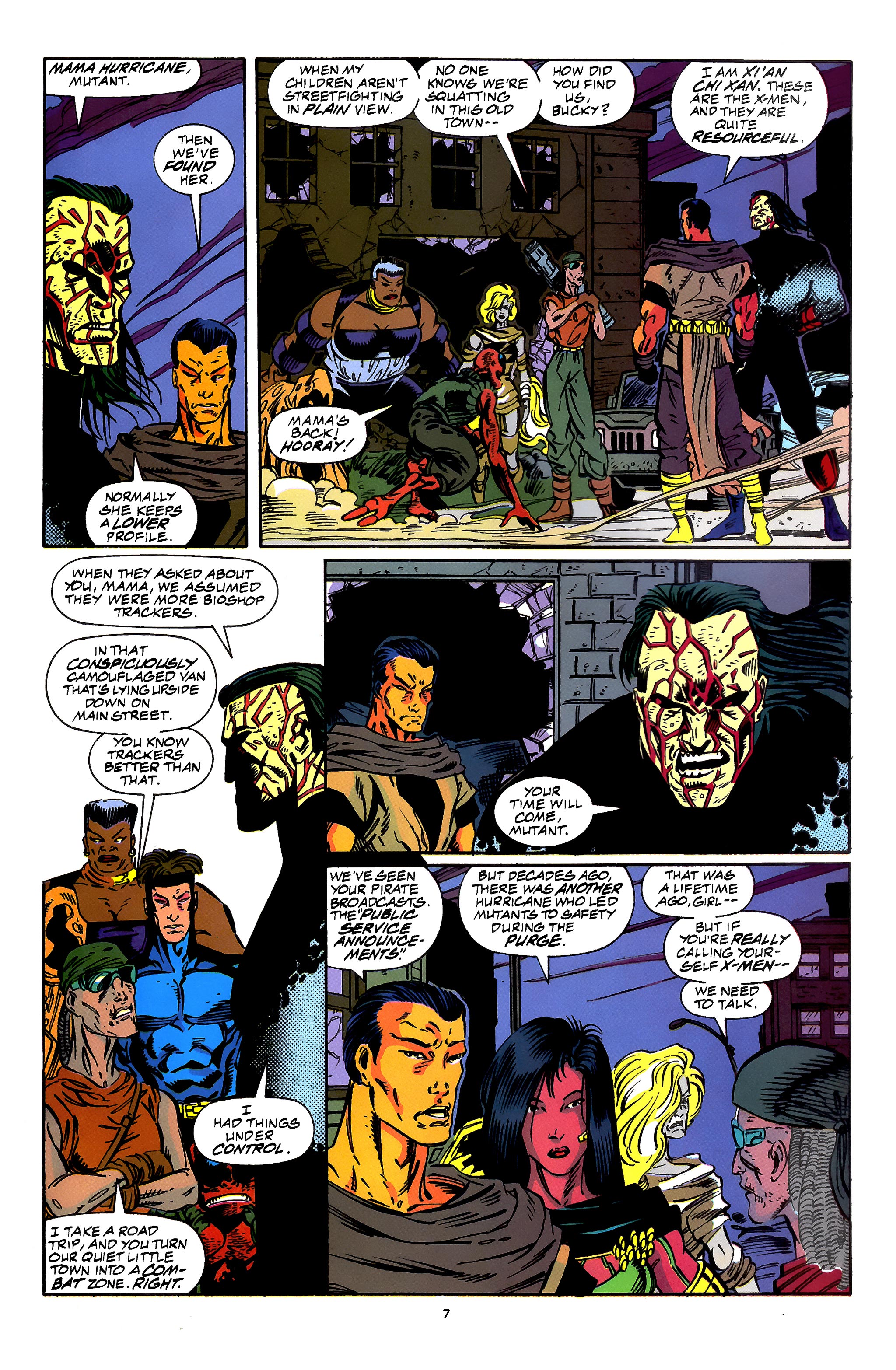 Read online X-Men 2099 comic -  Issue #7 - 7