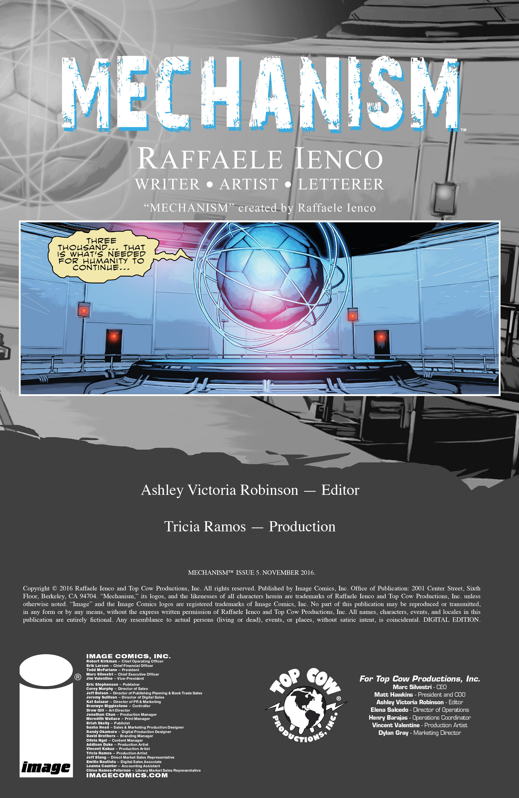 Read online Mechanism comic -  Issue #5 - 2