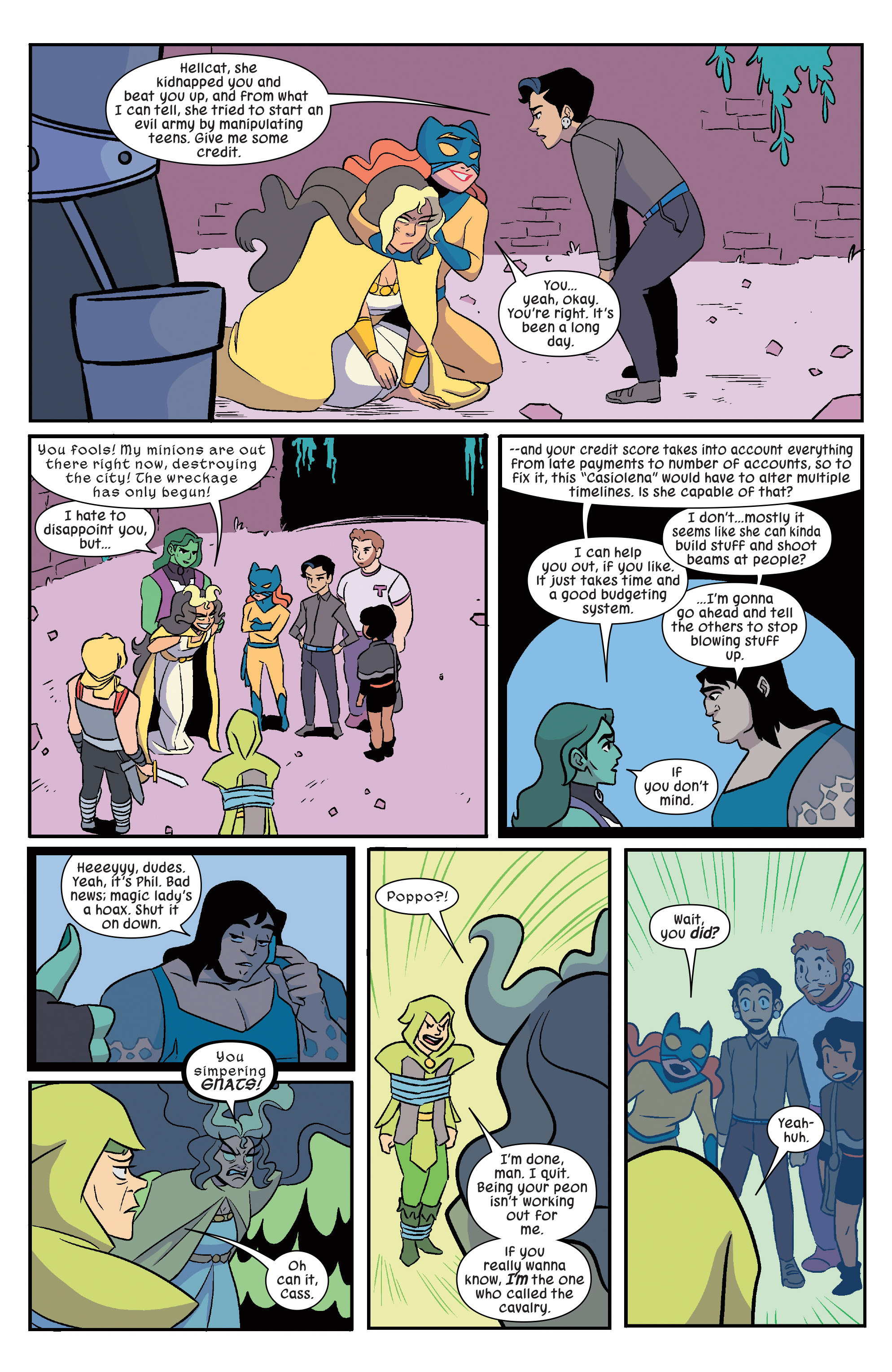 Read online Patsy Walker, A.K.A. Hellcat! comic -  Issue #5 - 15