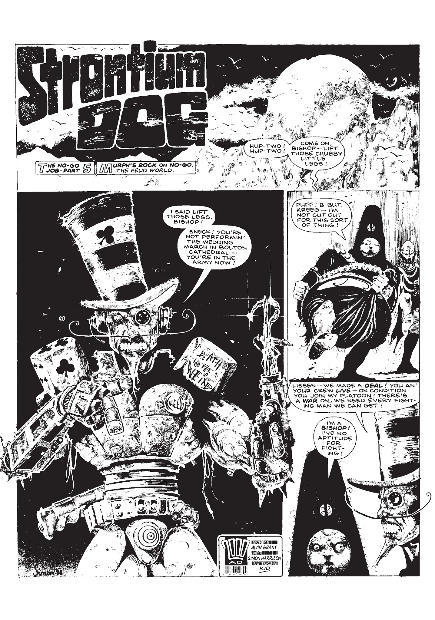 Read online Strontium Dog: Search/Destroy Agency Files comic -  Issue # TPB 4 - 323