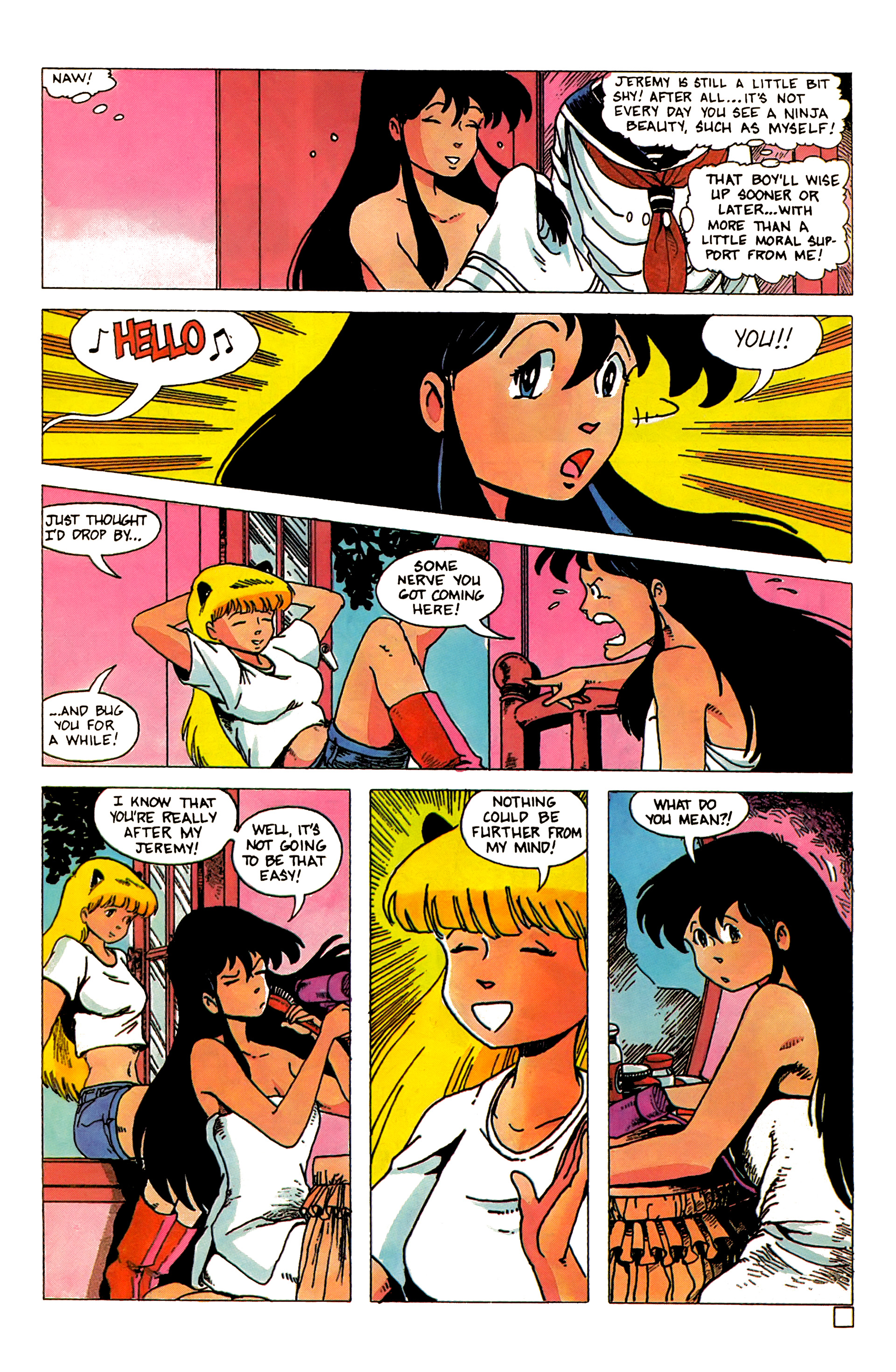 Read online Ninja High School In Color comic -  Issue #4 - 5