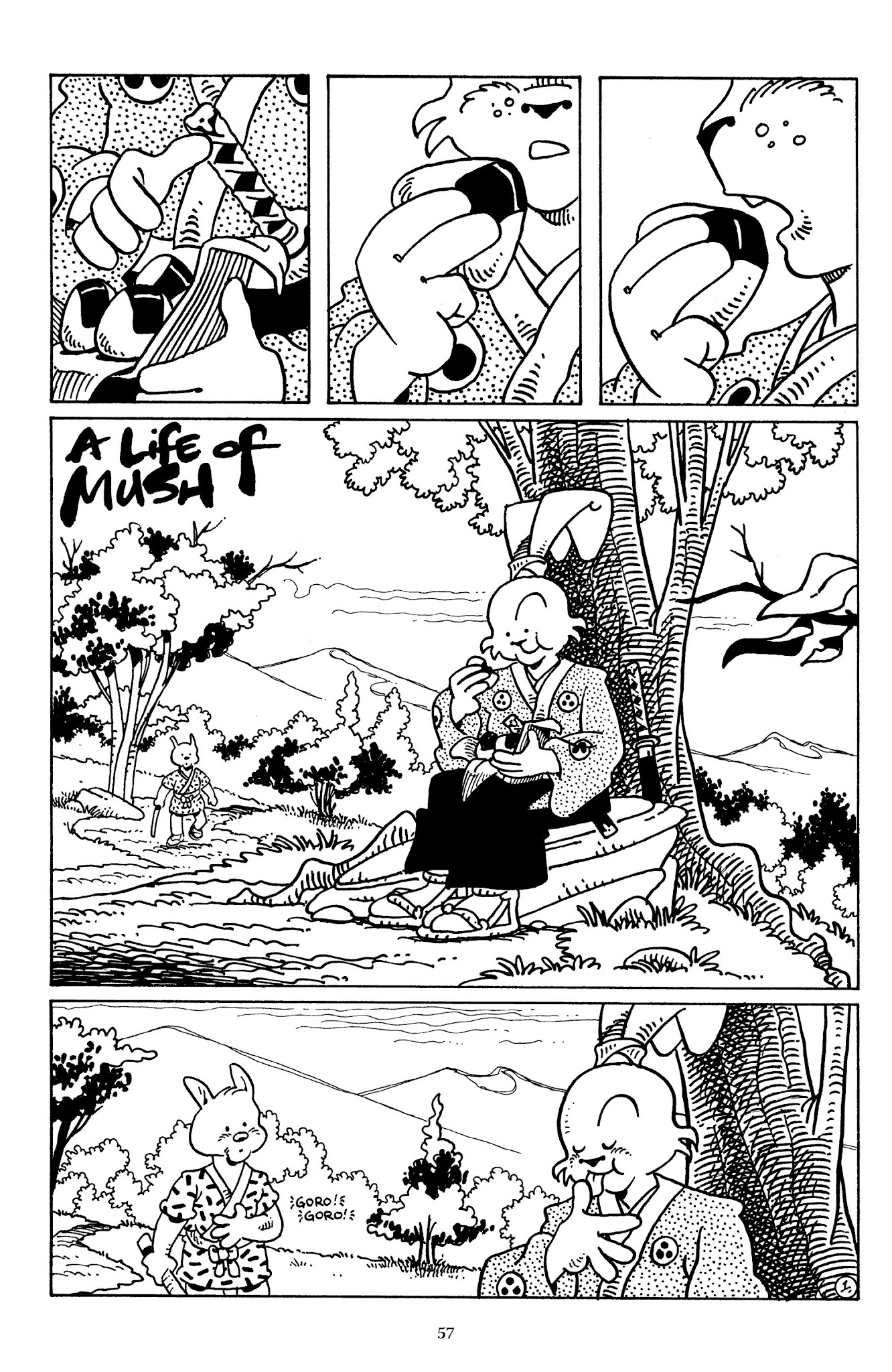 Read online The Usagi Yojimbo Saga comic -  Issue # TPB 3 - 56