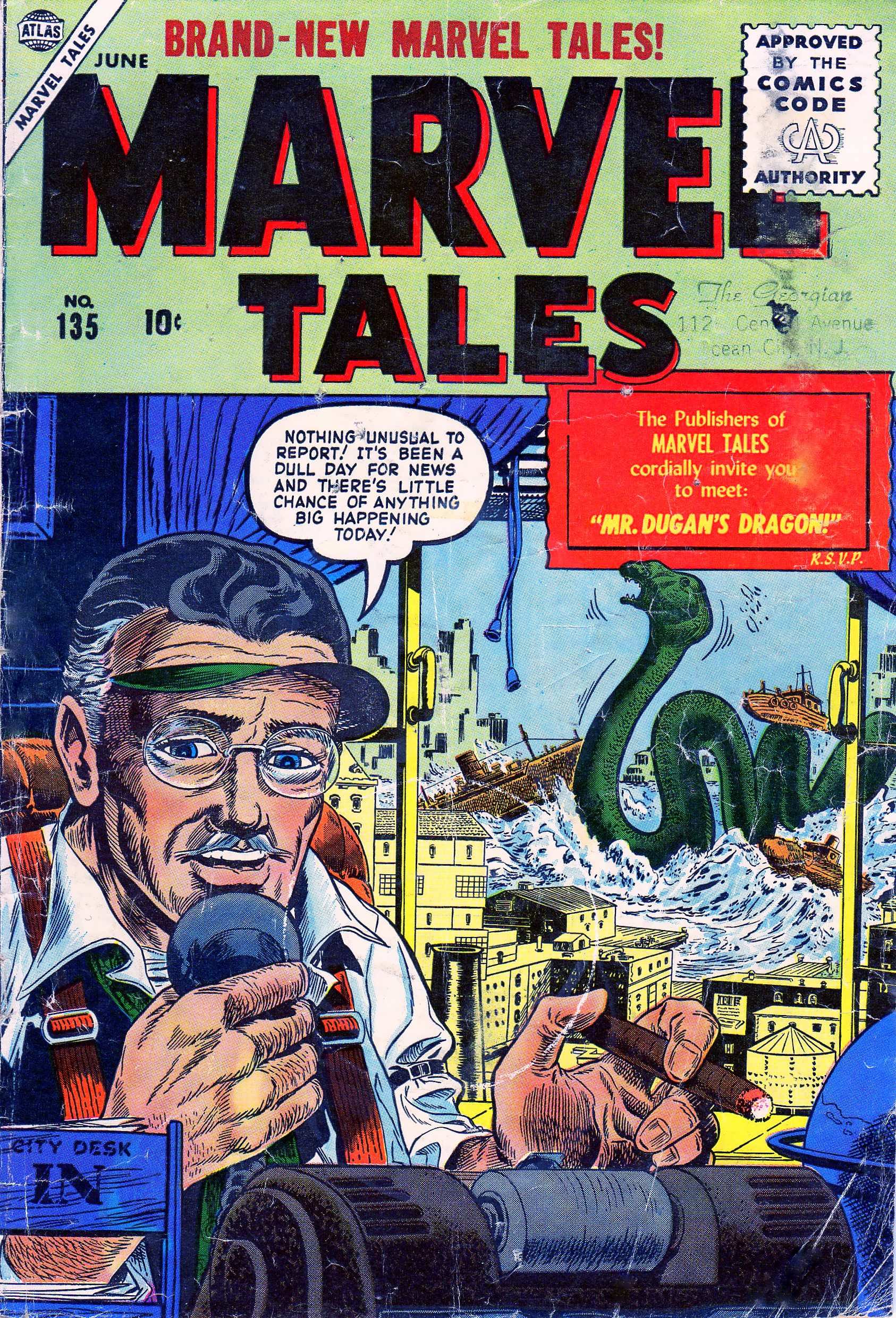 Read online Marvel Tales (1949) comic -  Issue #135 - 1