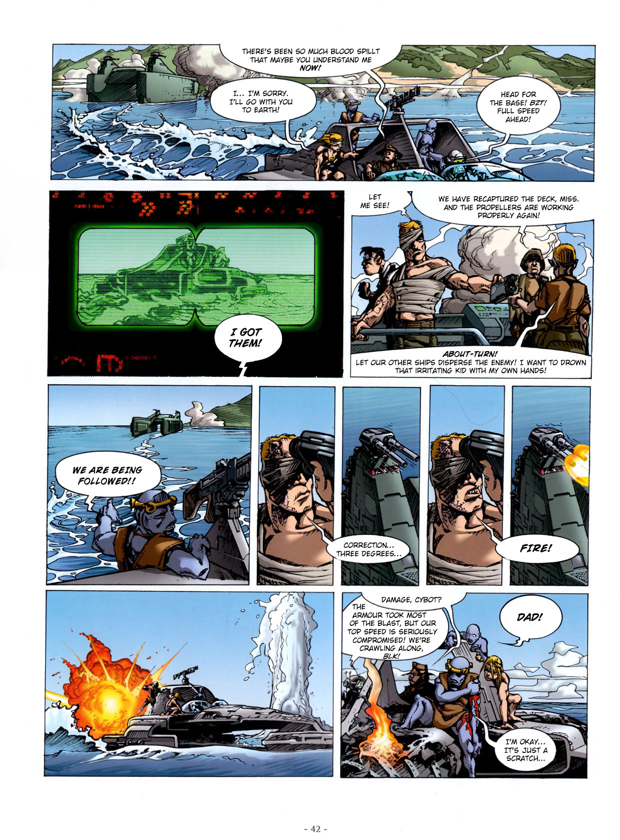 Read online Aquablue comic -  Issue #1 - 43