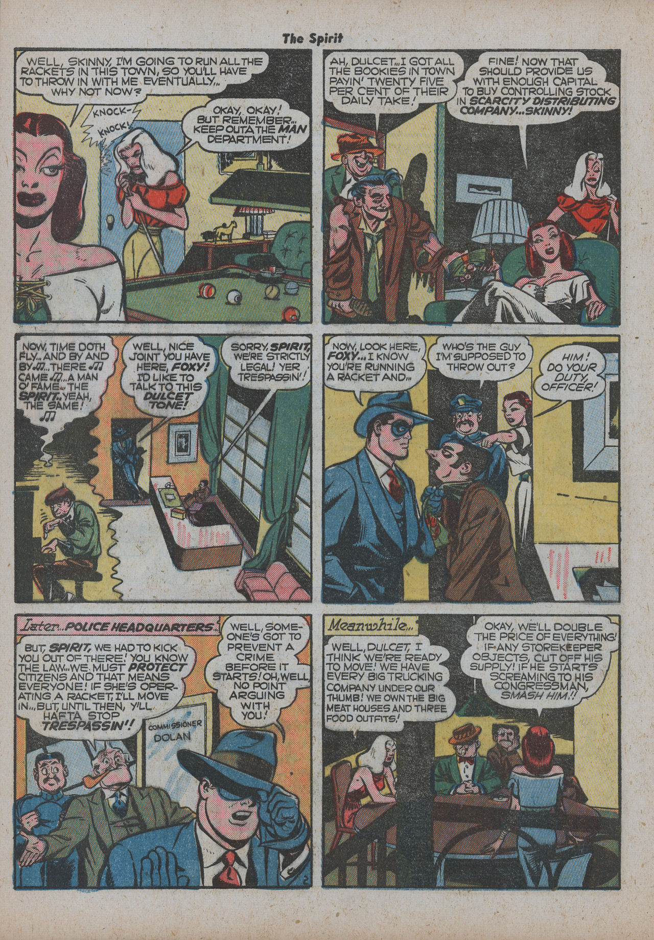 Read online The Spirit (1944) comic -  Issue #22 - 12
