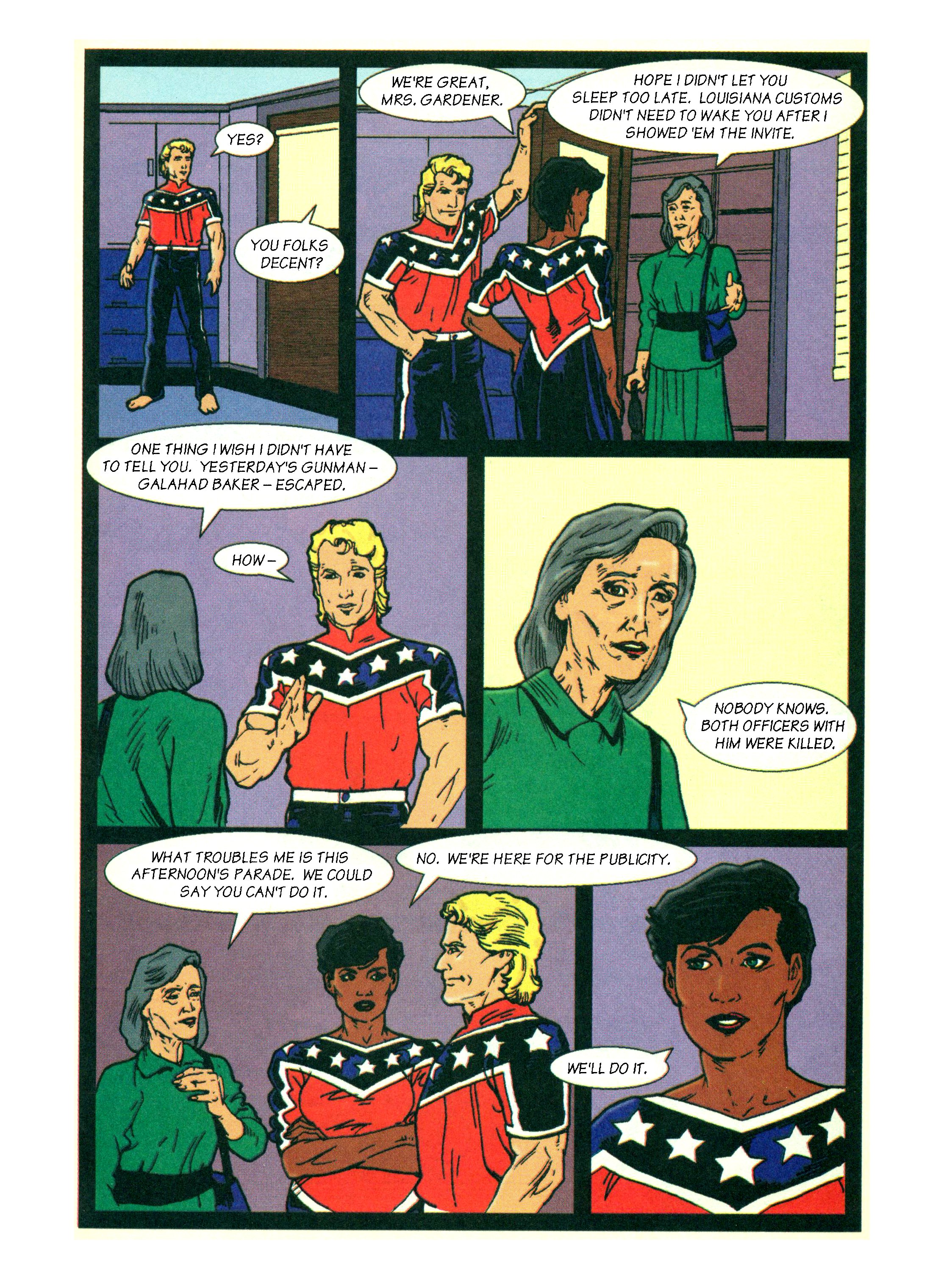 Read online Captain Confederacy (1991) comic -  Issue #2 - 5