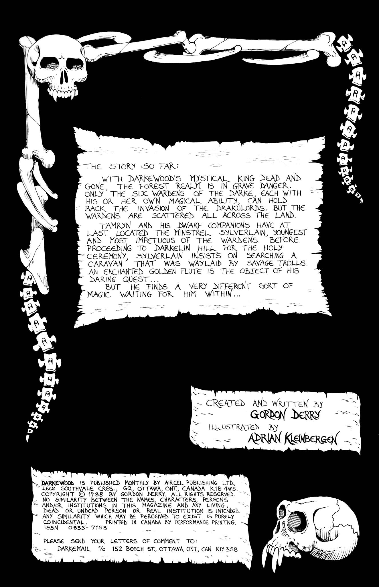 Read online Darkewood comic -  Issue #3 - 2