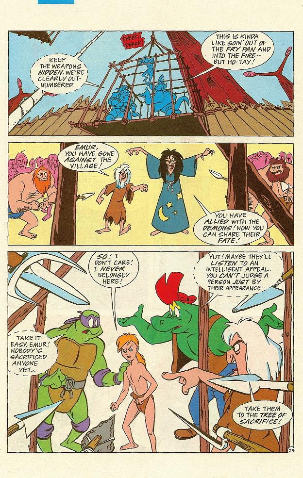 Read online Teenage Mutant Ninja Turtles Presents: Donatello and Leatherhead comic -  Issue #1 - 24