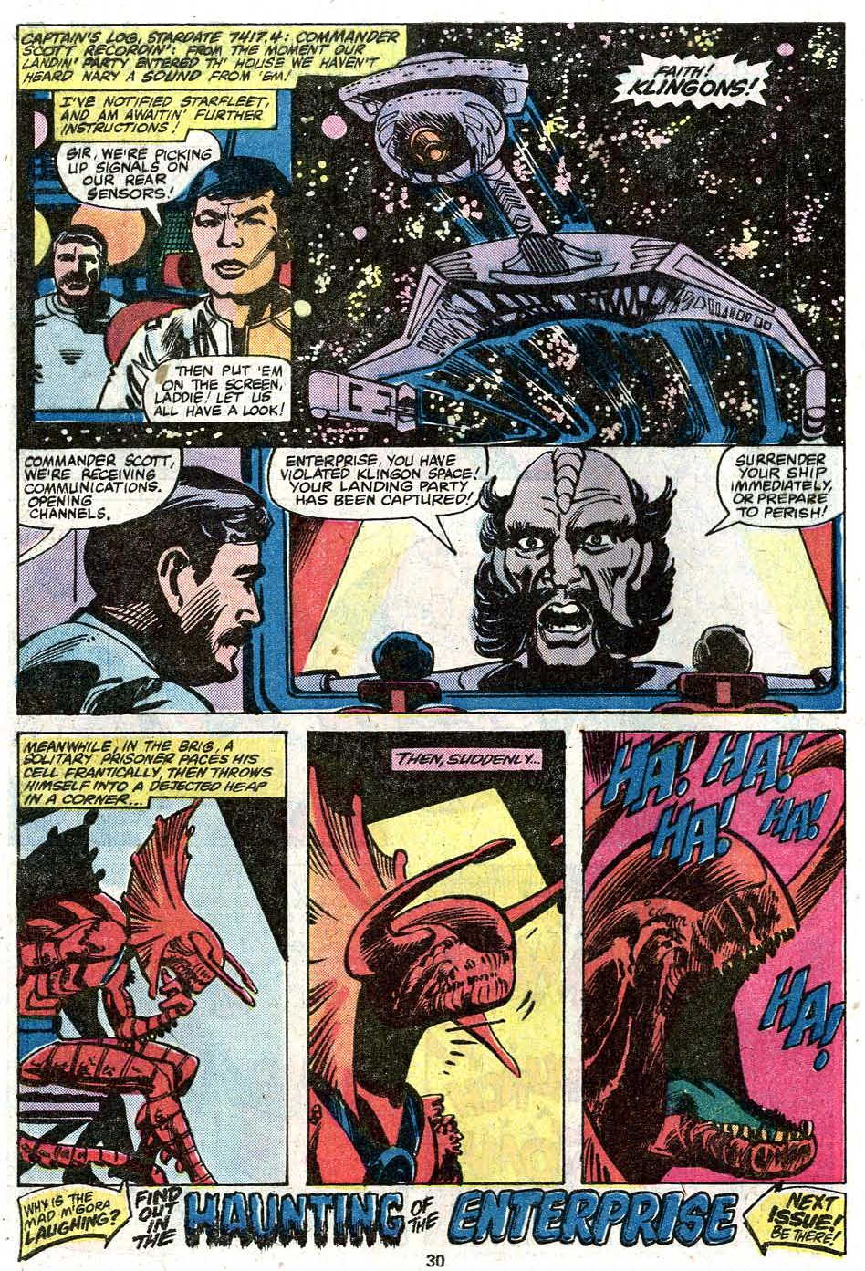 Read online Star Trek (1980) comic -  Issue #4 - 32