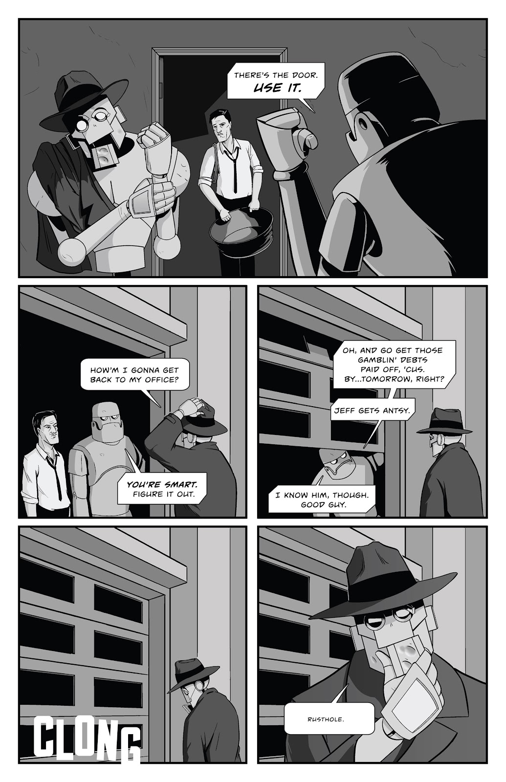 Copernicus Jones: Robot Detective issue 2 - Page 8