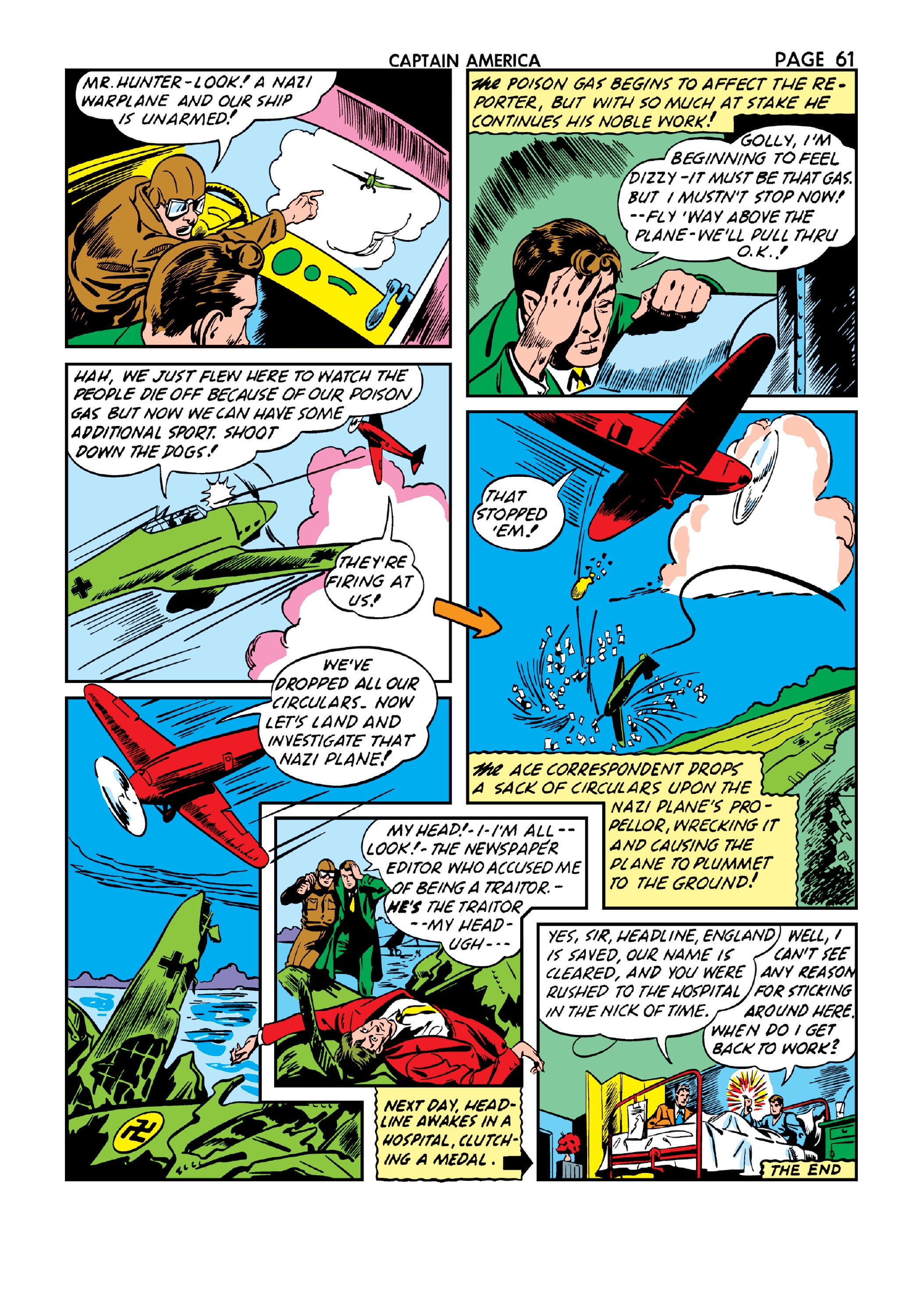 Read online Marvel Masterworks: Golden Age Captain America comic -  Issue # TPB 3 (Part 3) - 68