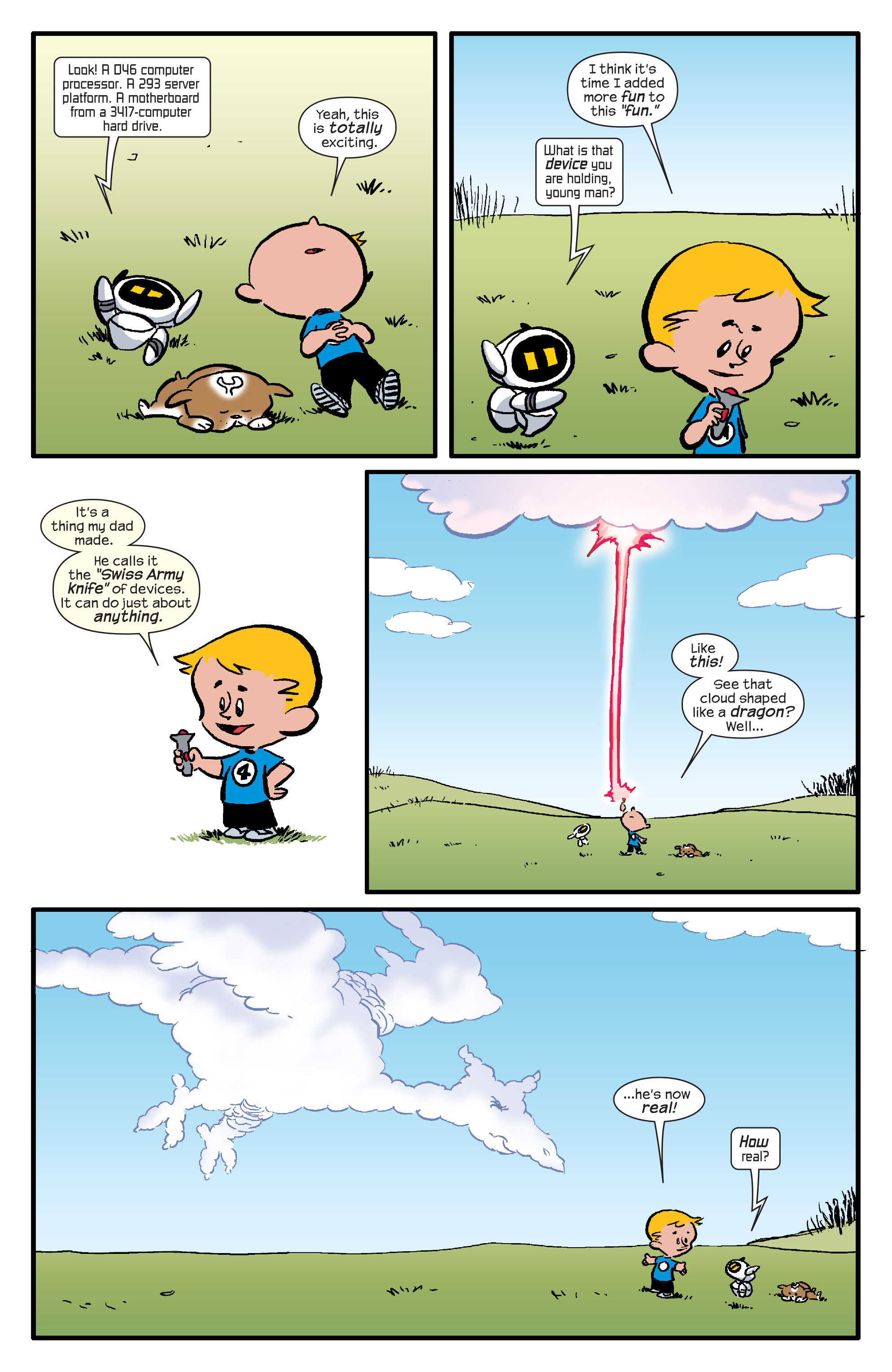 Read online Franklin Richards: School's Out! comic -  Issue # Full - 22