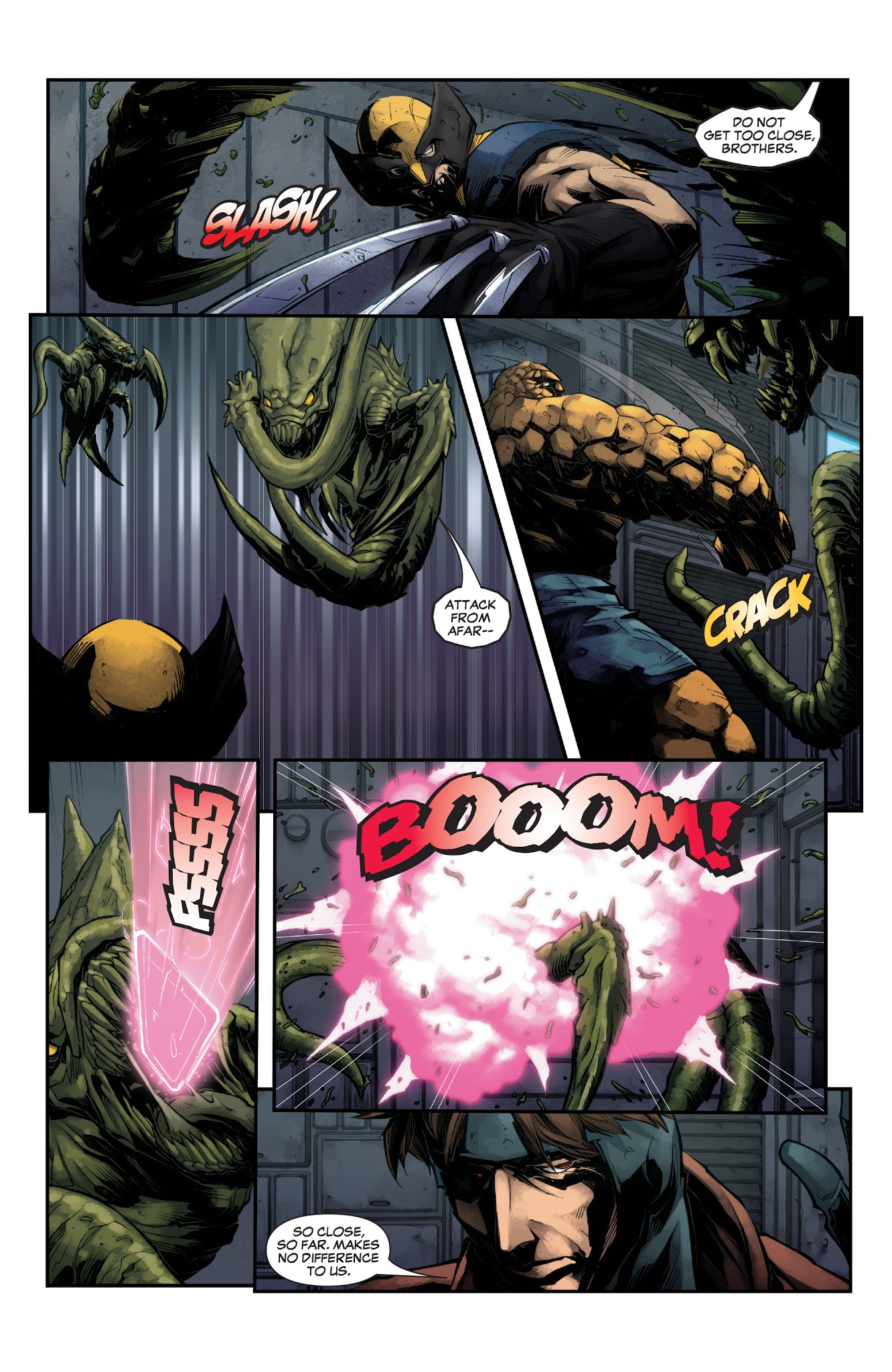 Read online X-Men/Fantastic Four comic -  Issue #2 - 9