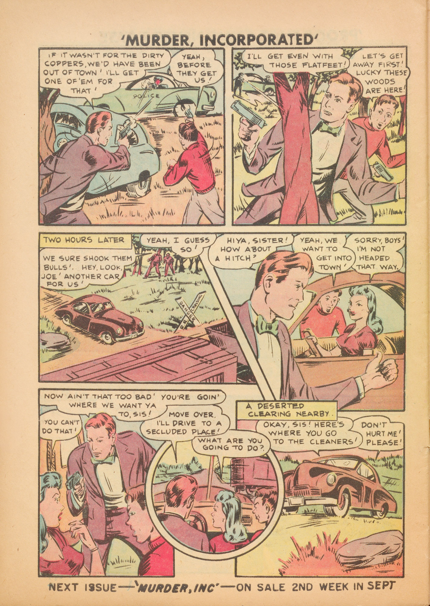 Read online Murder Incorporated (1948) comic -  Issue #5 - 28