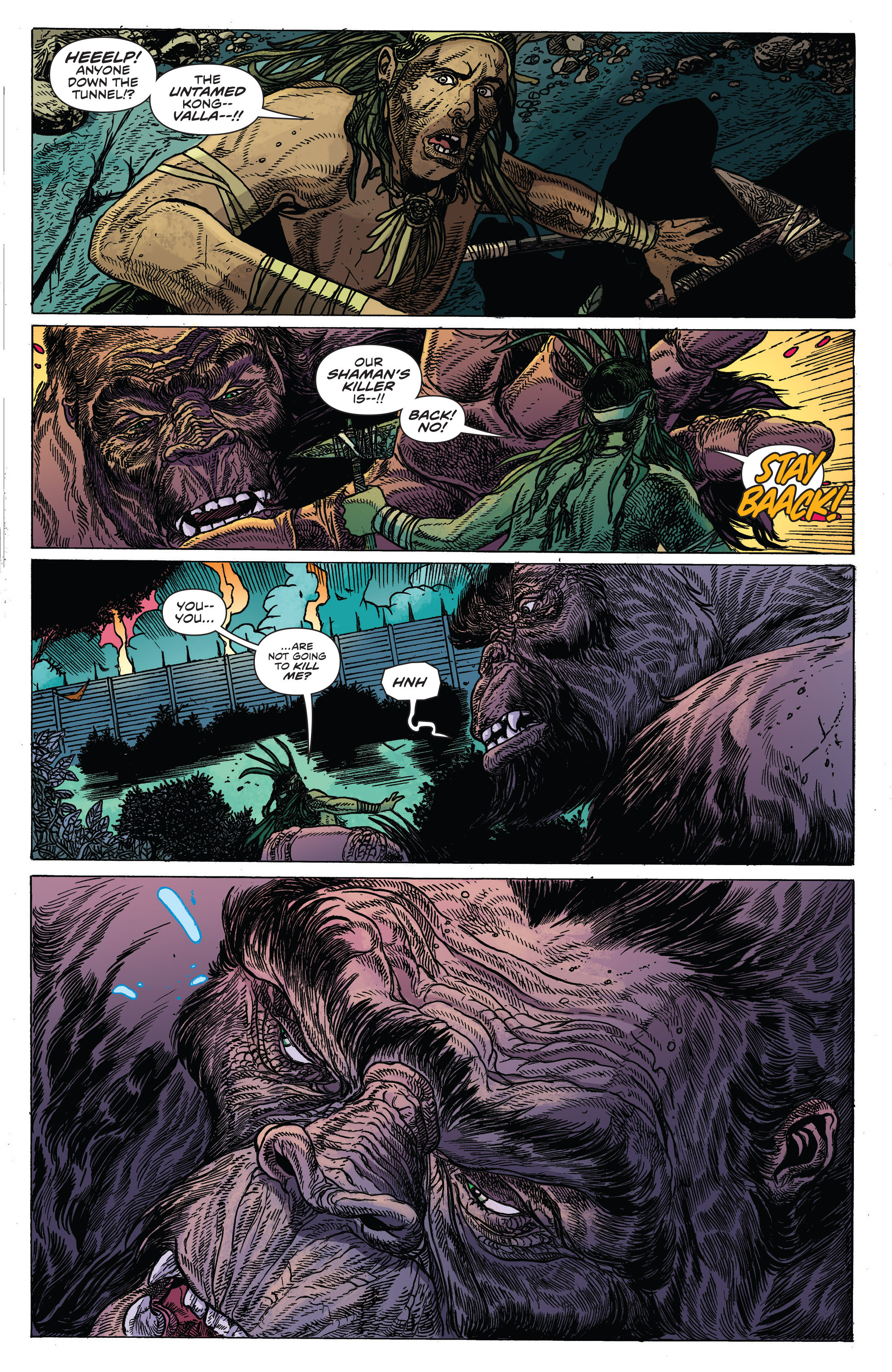 Read online Kong Of Skull Island comic -  Issue #7 - 8