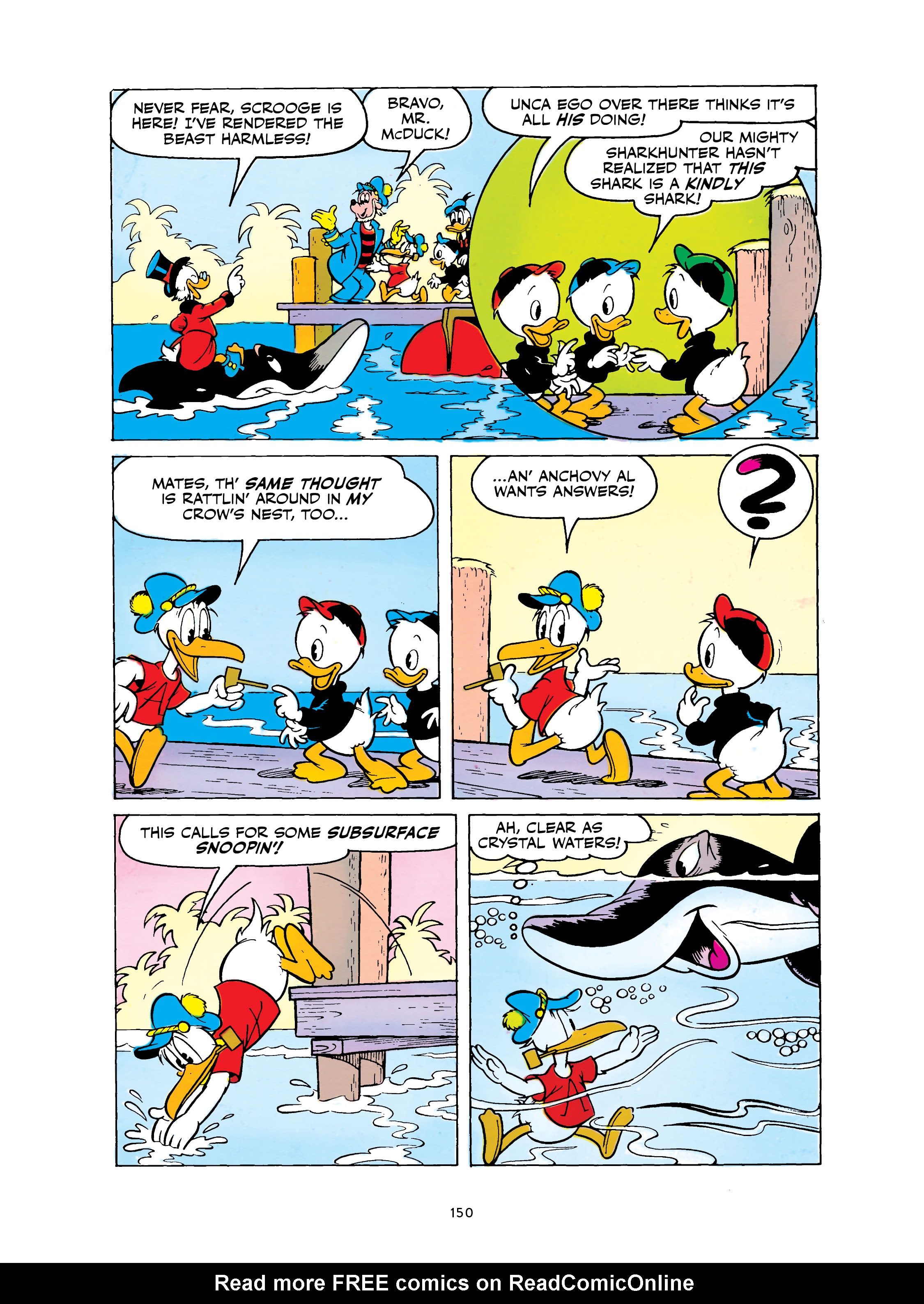 Read online Walt Disney's Mickey and Donald: "For Whom the Doorbell Tolls" and Other Tales Inspired by Hemingway comic -  Issue # TPB (Part 2) - 51