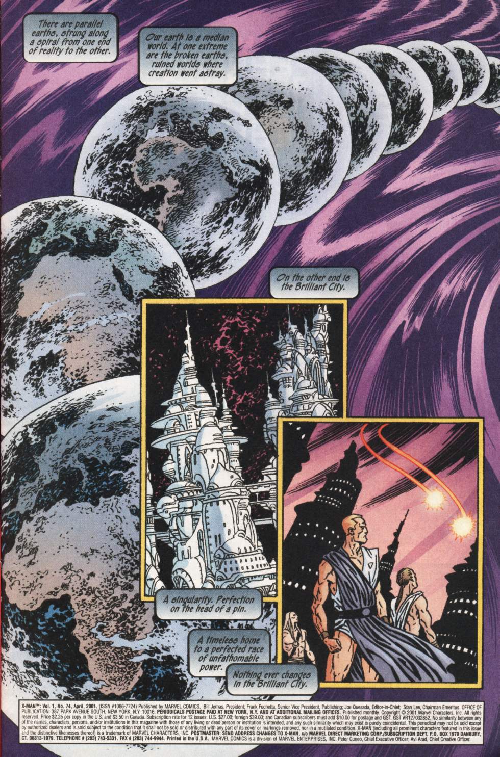 Read online X-Man comic -  Issue #74 - 2