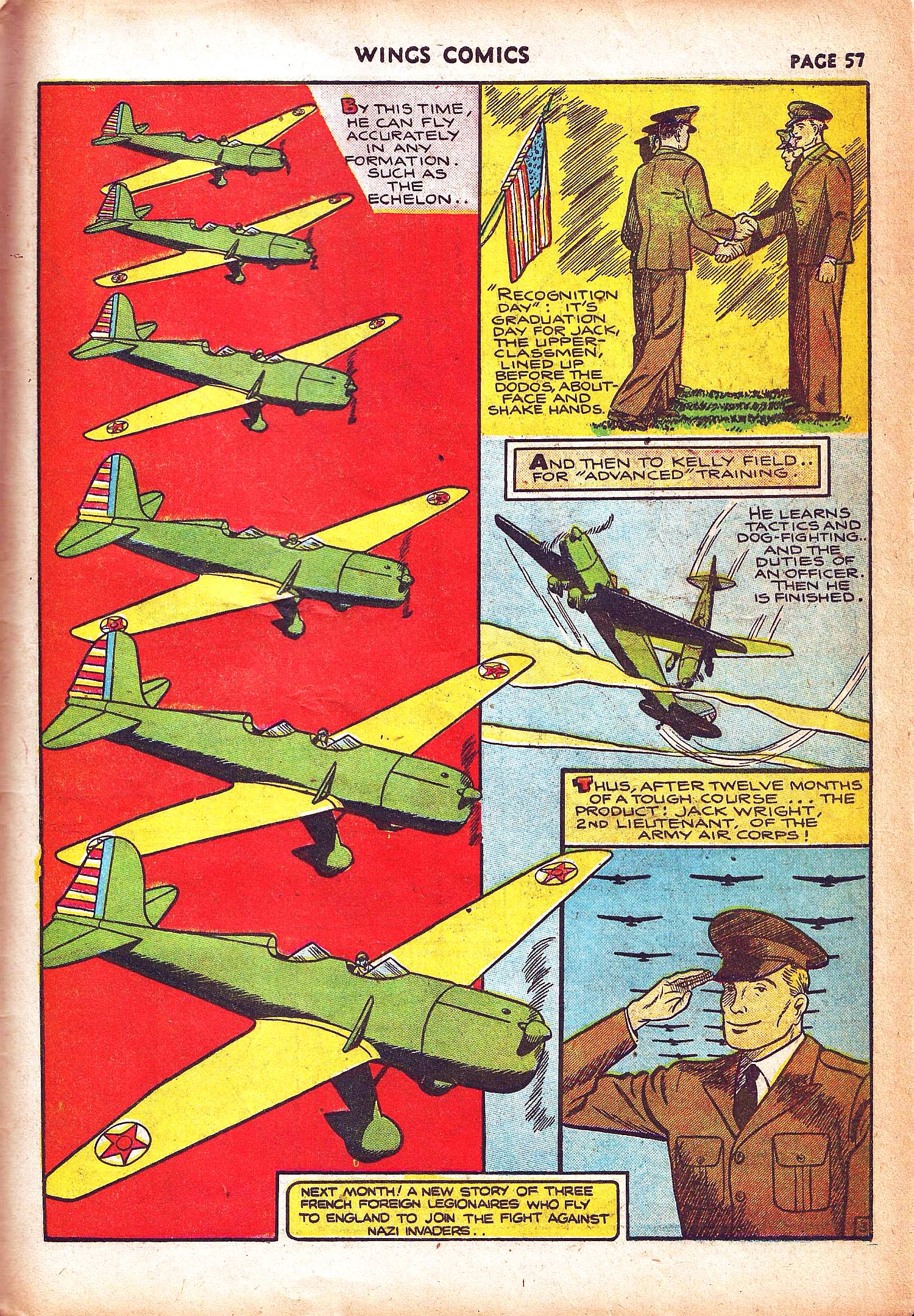 Read online Wings Comics comic -  Issue #3 - 59