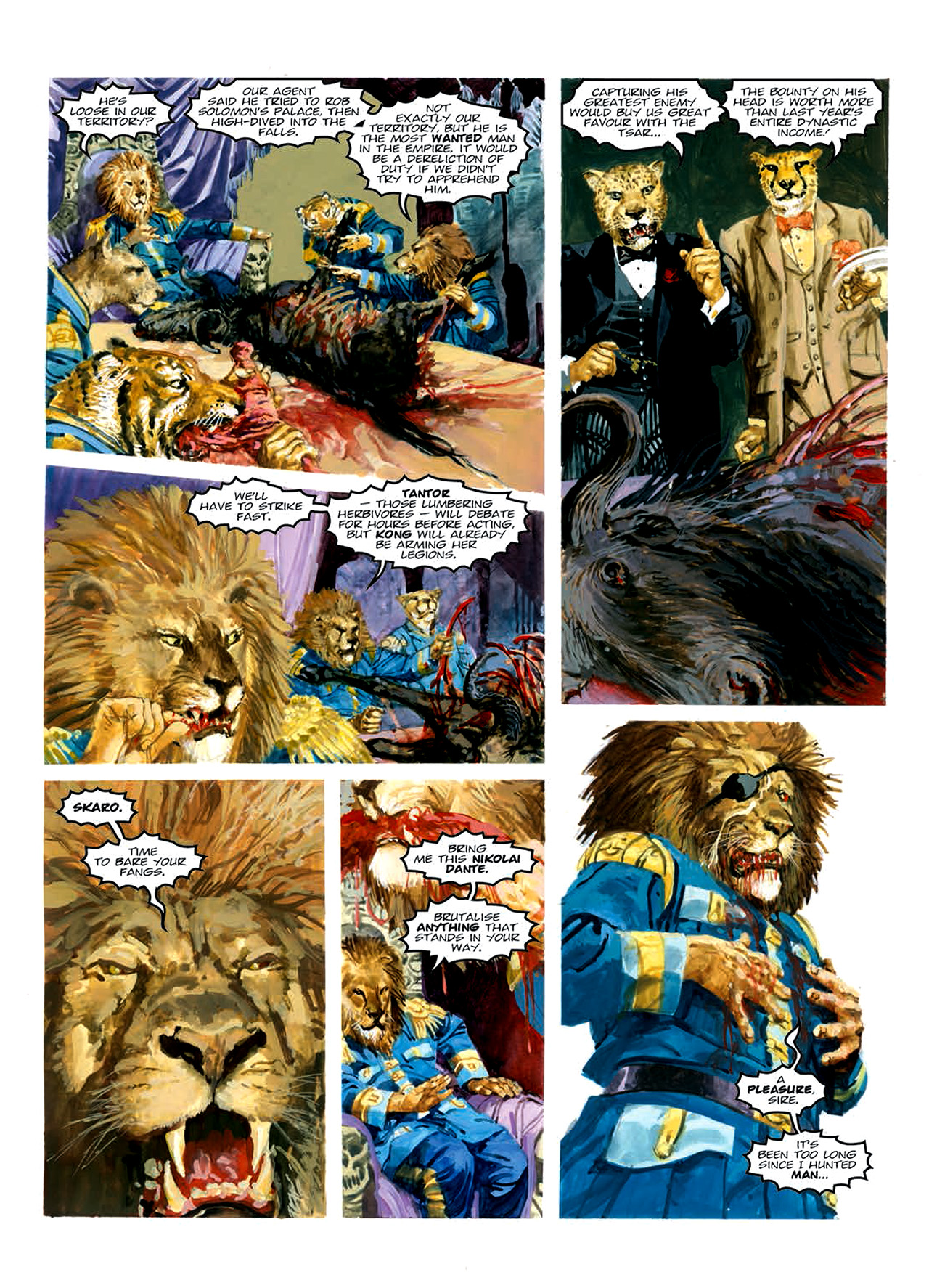 Read online Nikolai Dante comic -  Issue # TPB 7 - 40