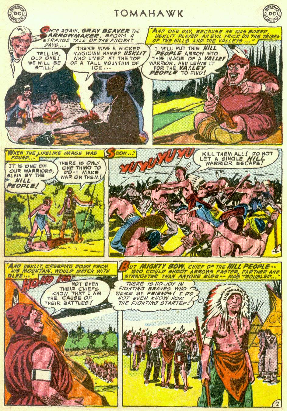 Read online Tomahawk comic -  Issue #25 - 25