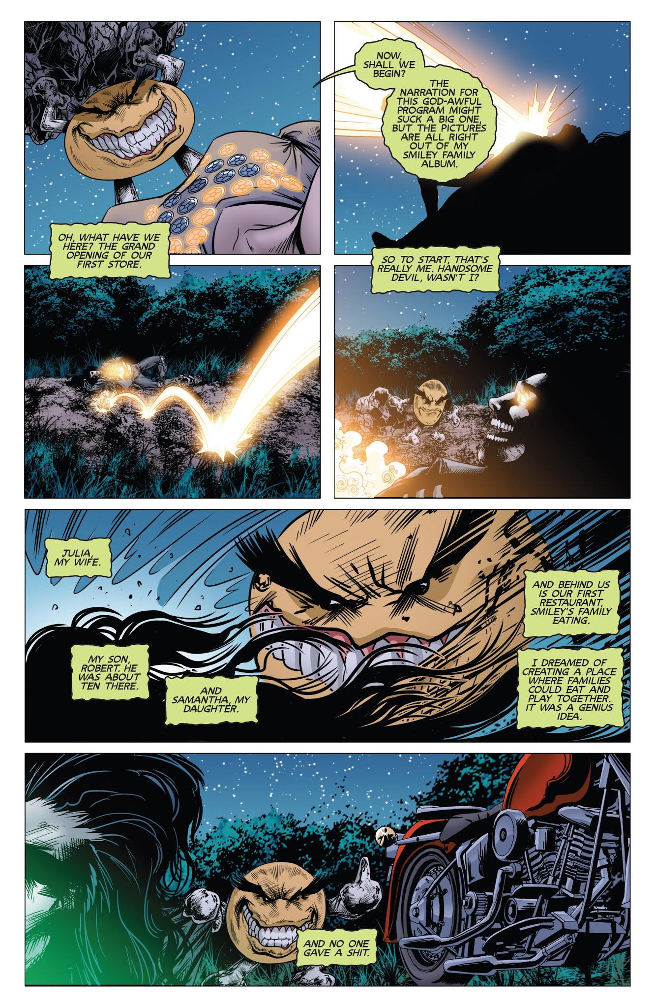 Read online Chaos!: Smiley the Psychotic Button comic -  Issue # Full - 28