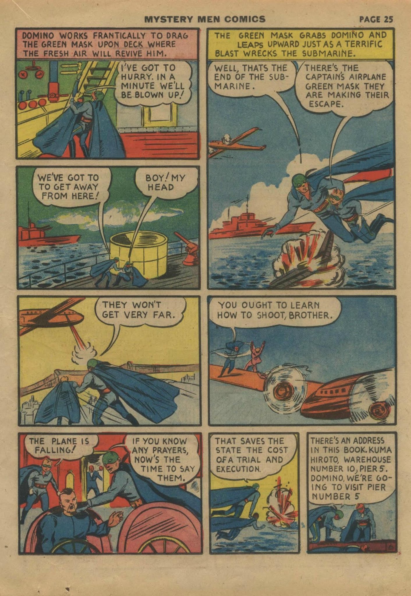 Read online Mystery Men Comics comic -  Issue #14 - 27