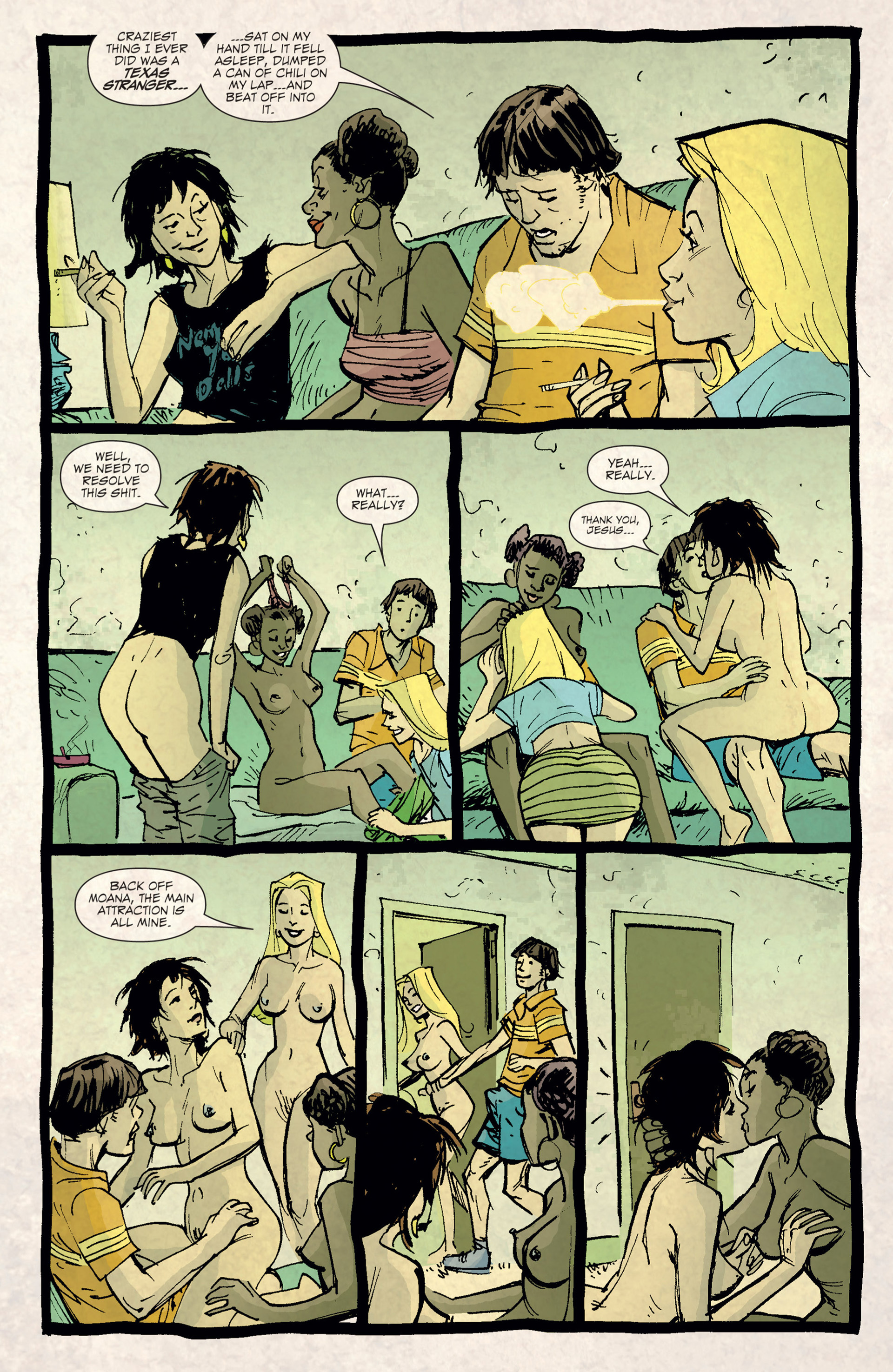 Read online Crawl Space: XXXombies comic -  Issue #4 - 10