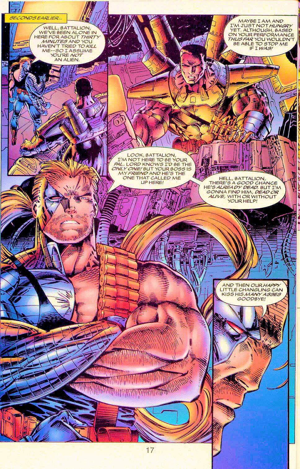 Read online Codename: Strykeforce comic -  Issue #6 - 21