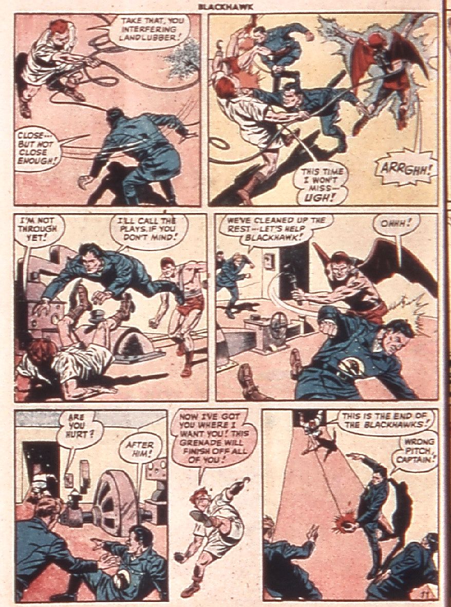 Read online Blackhawk (1957) comic -  Issue #23 - 46