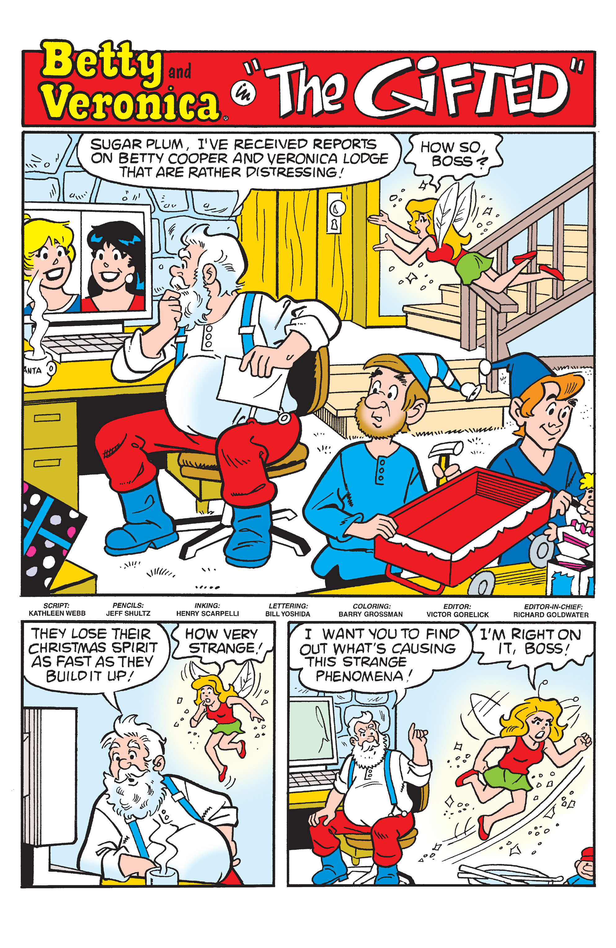 Read online Betty and Veronica: Under the Mistletoe comic -  Issue # TPB - 52