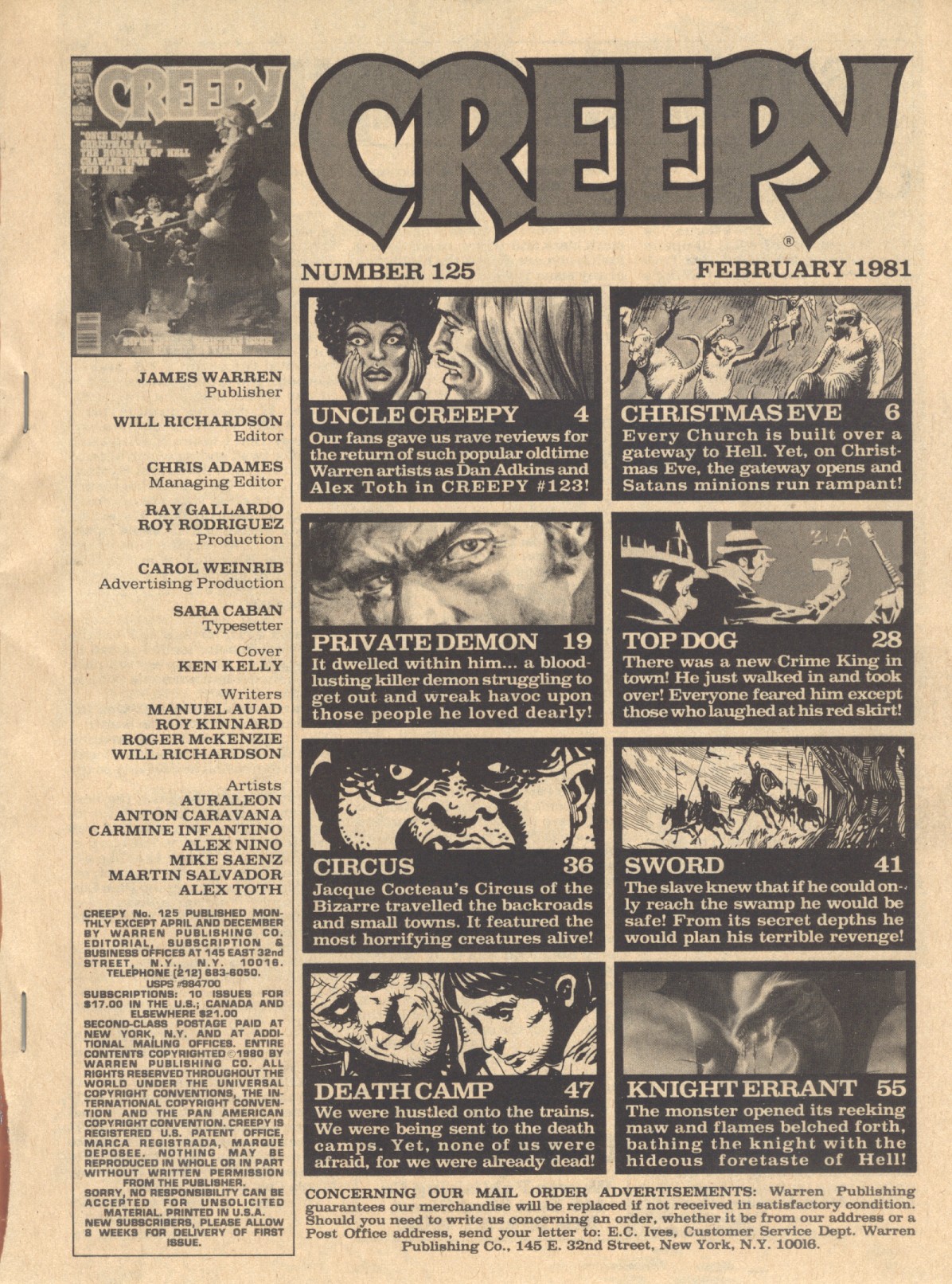 Creepy (1964) Issue #125 #125 - English 3