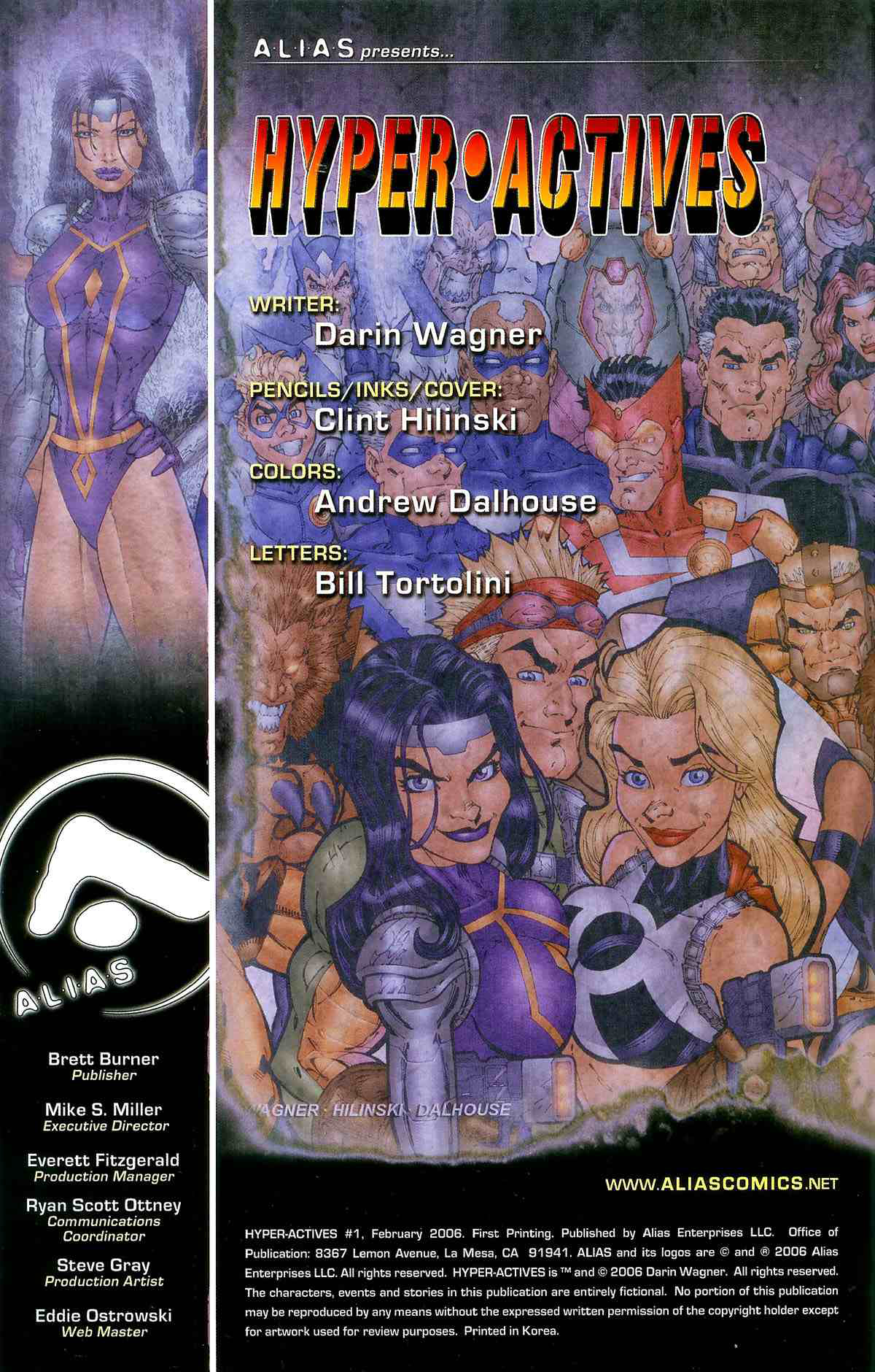 Read online Hyper-Actives comic -  Issue #1 - 2