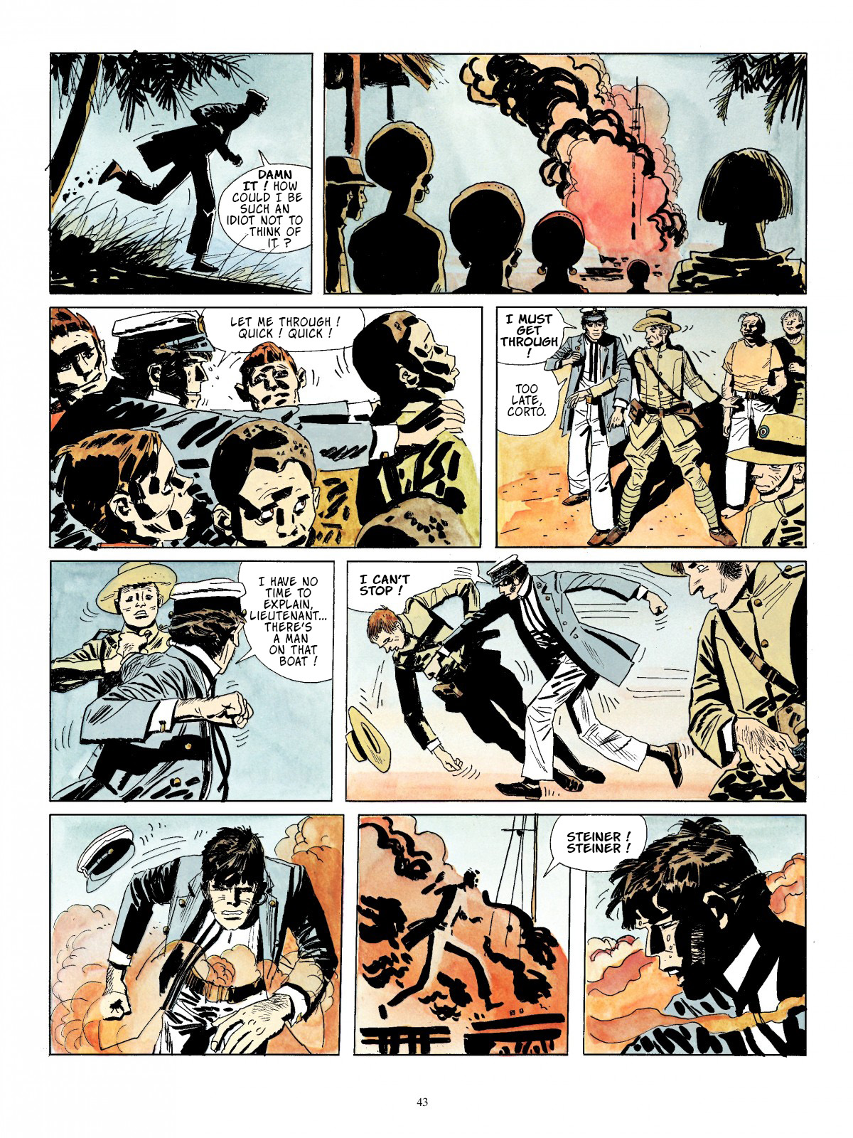 Read online Corto Maltese comic -  Issue # TPB 3 - 33
