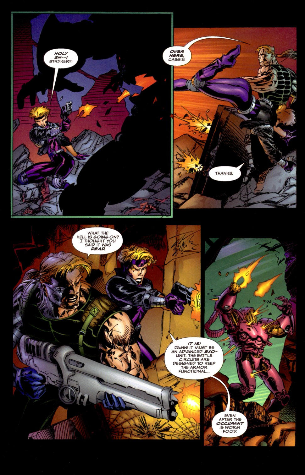 Read online Cyberforce (1993) comic -  Issue #19 - 13