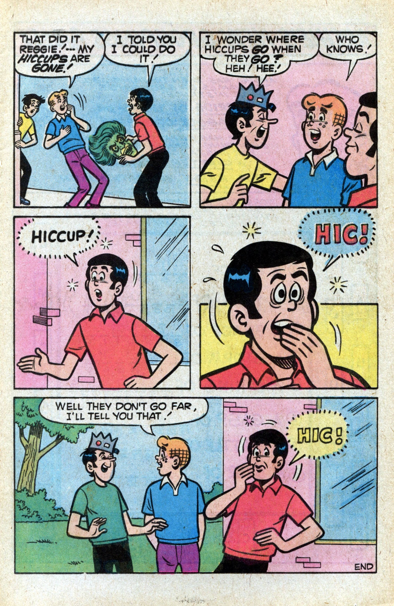 Read online Reggie and Me (1966) comic -  Issue #107 - 17