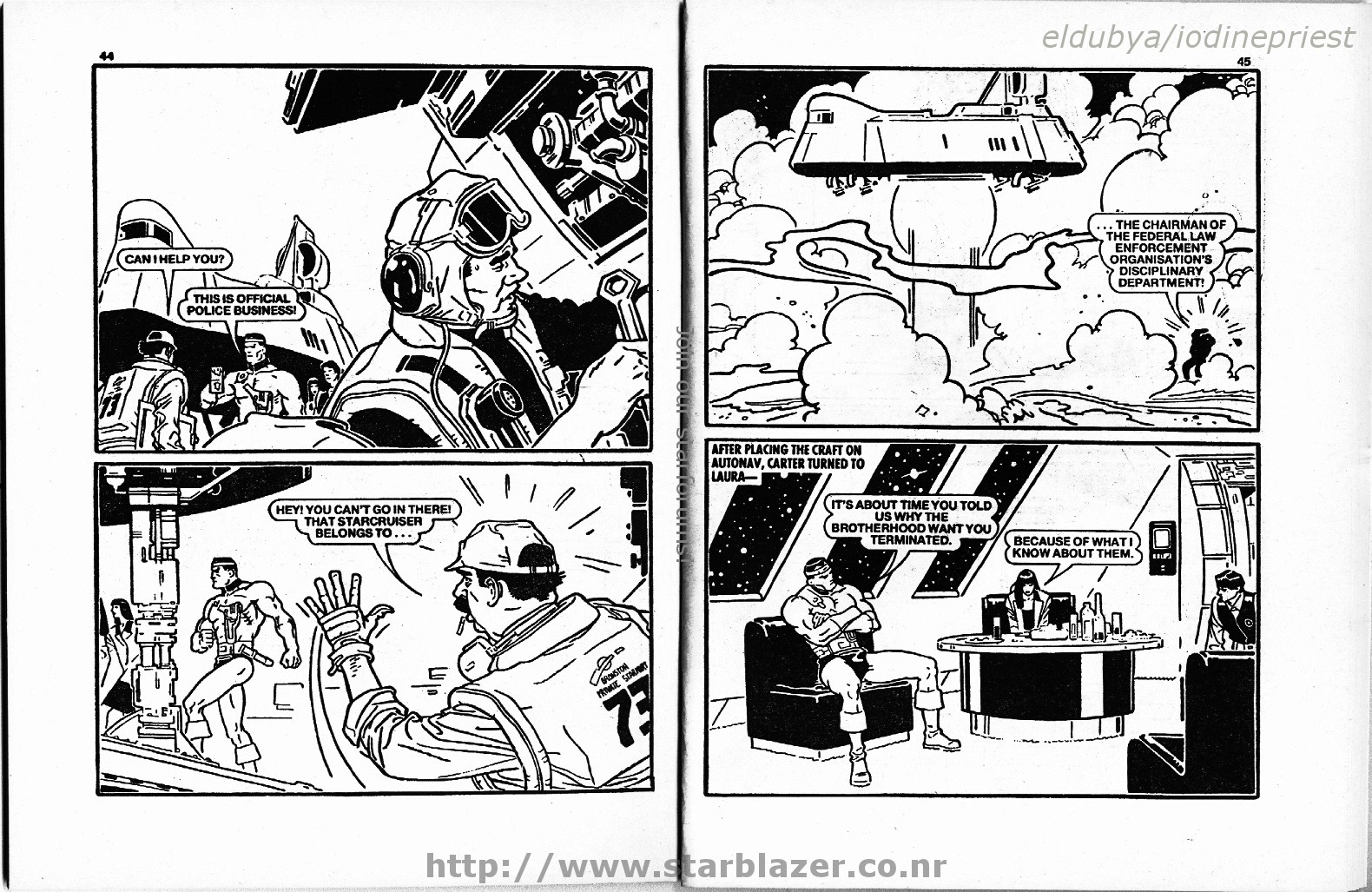 Read online Starblazer comic -  Issue #265 - 24