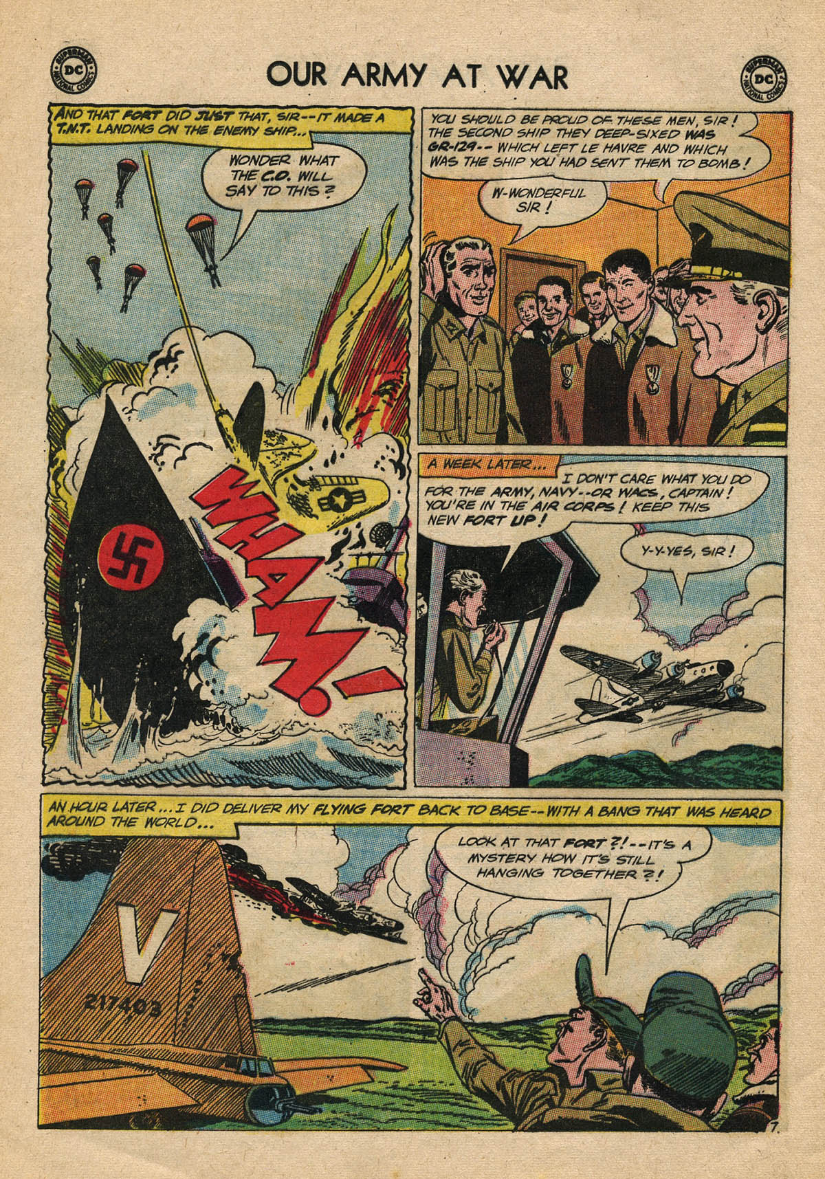 Read online Our Army at War (1952) comic -  Issue #126 - 28