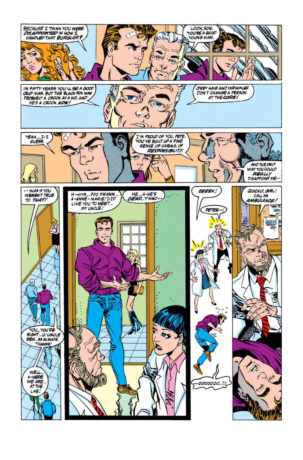 Read online The Amazing Spider-Man (1963) comic -  Issue #350 - 19