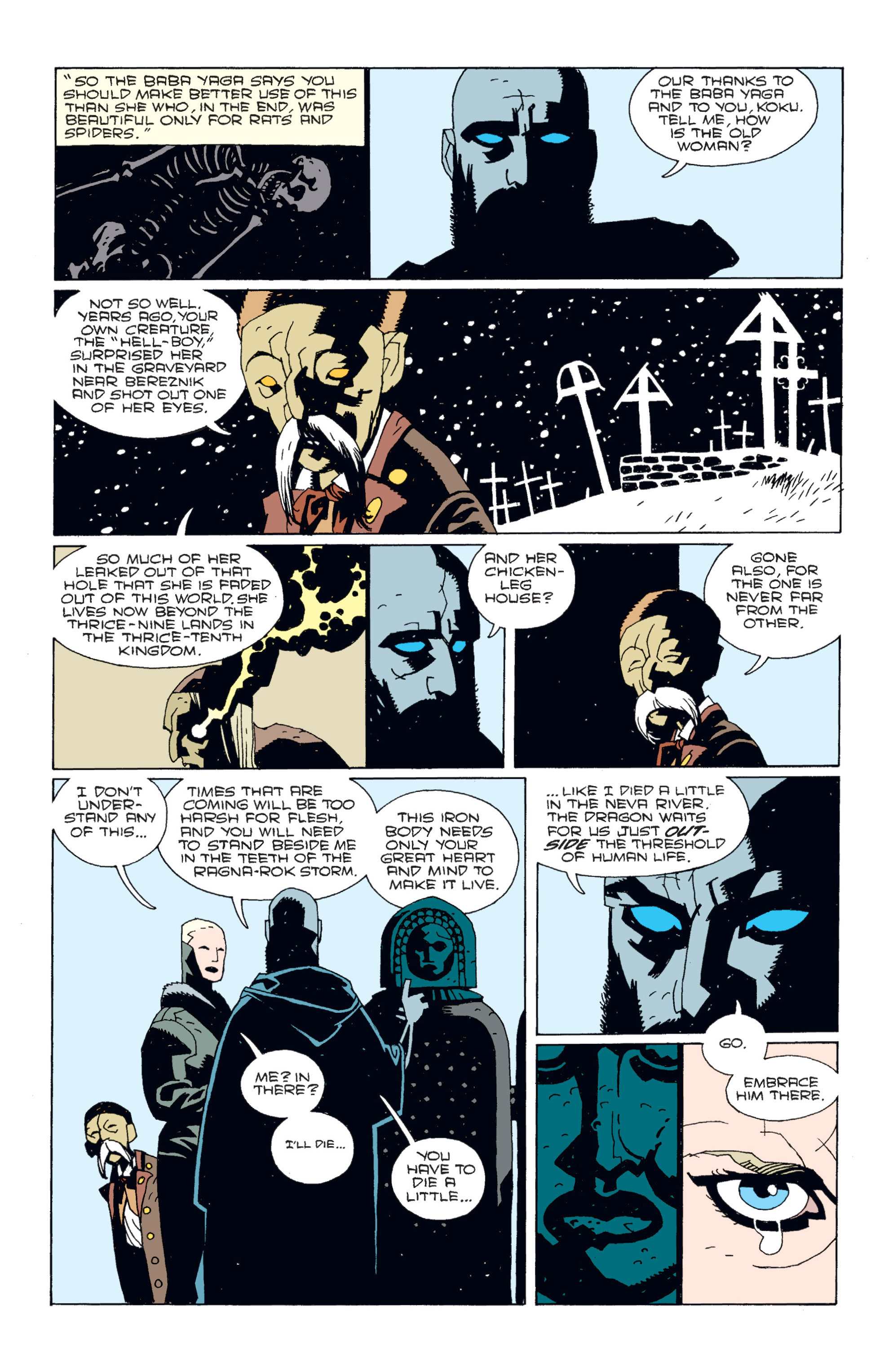 Read online Hellboy comic -  Issue #2 - 96