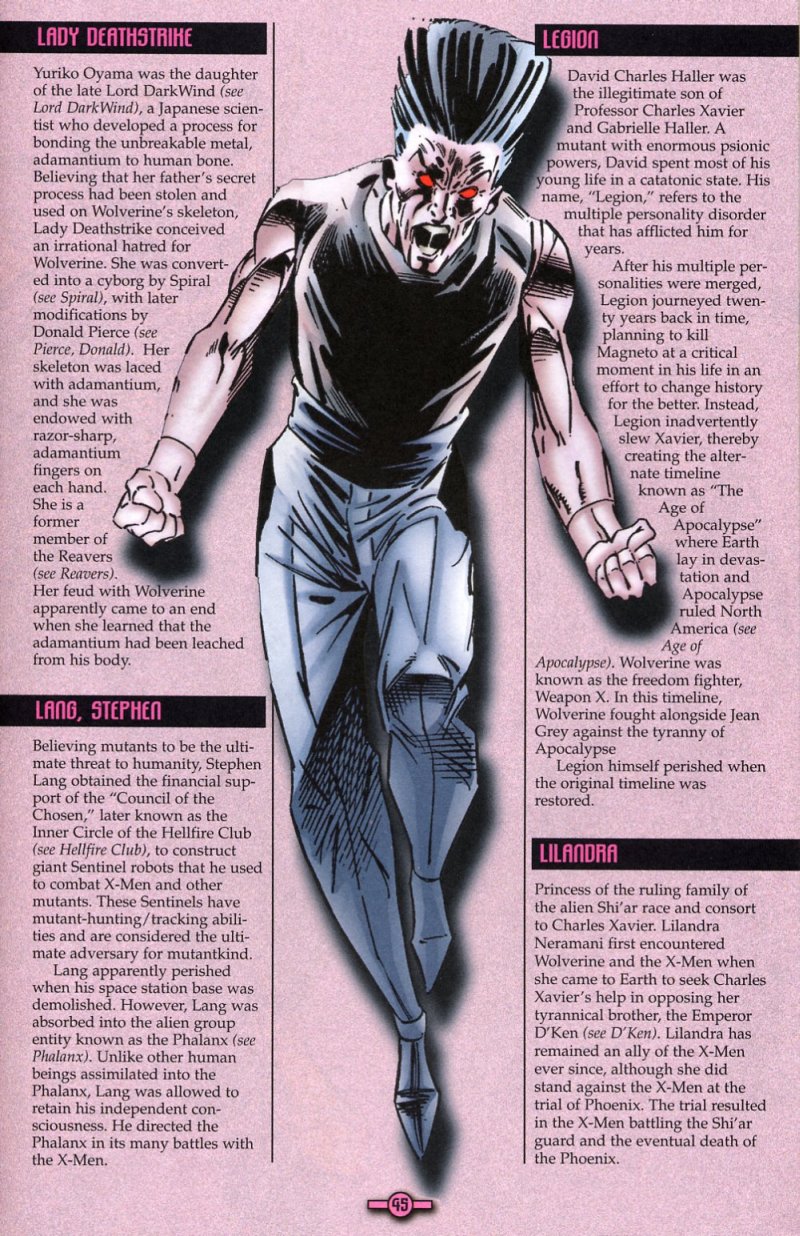 Read online Wolverine Encyclopedia comic -  Issue #2 - 5