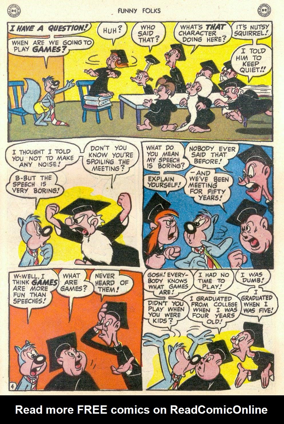 Read online Funny Folks comic -  Issue #17 - 47