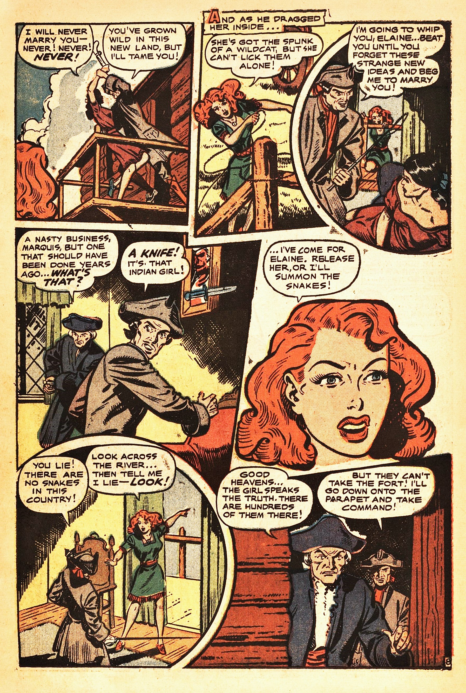Read online Firehair (1951) comic -  Issue #9 - 11