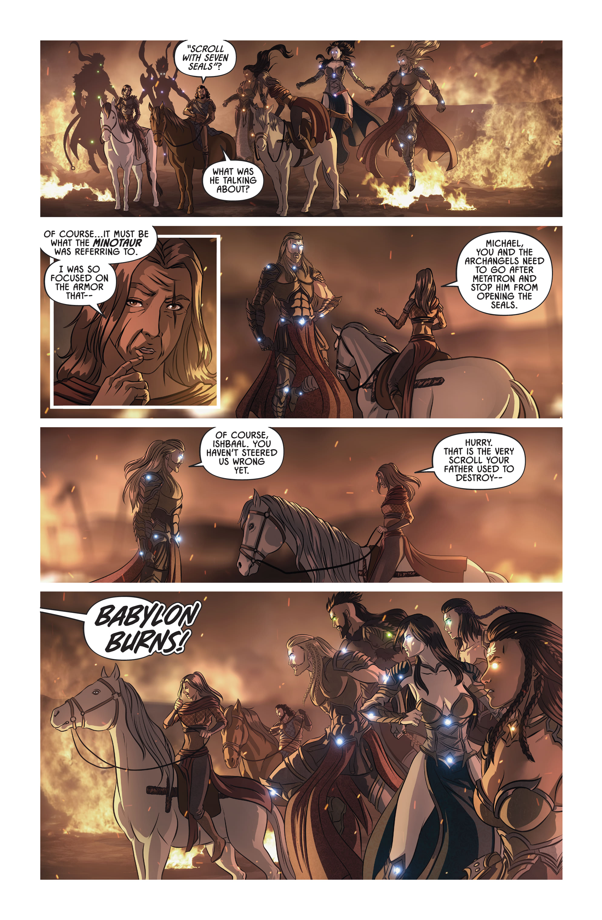 Read online Knights of the Golden Sun comic -  Issue #13 - 10