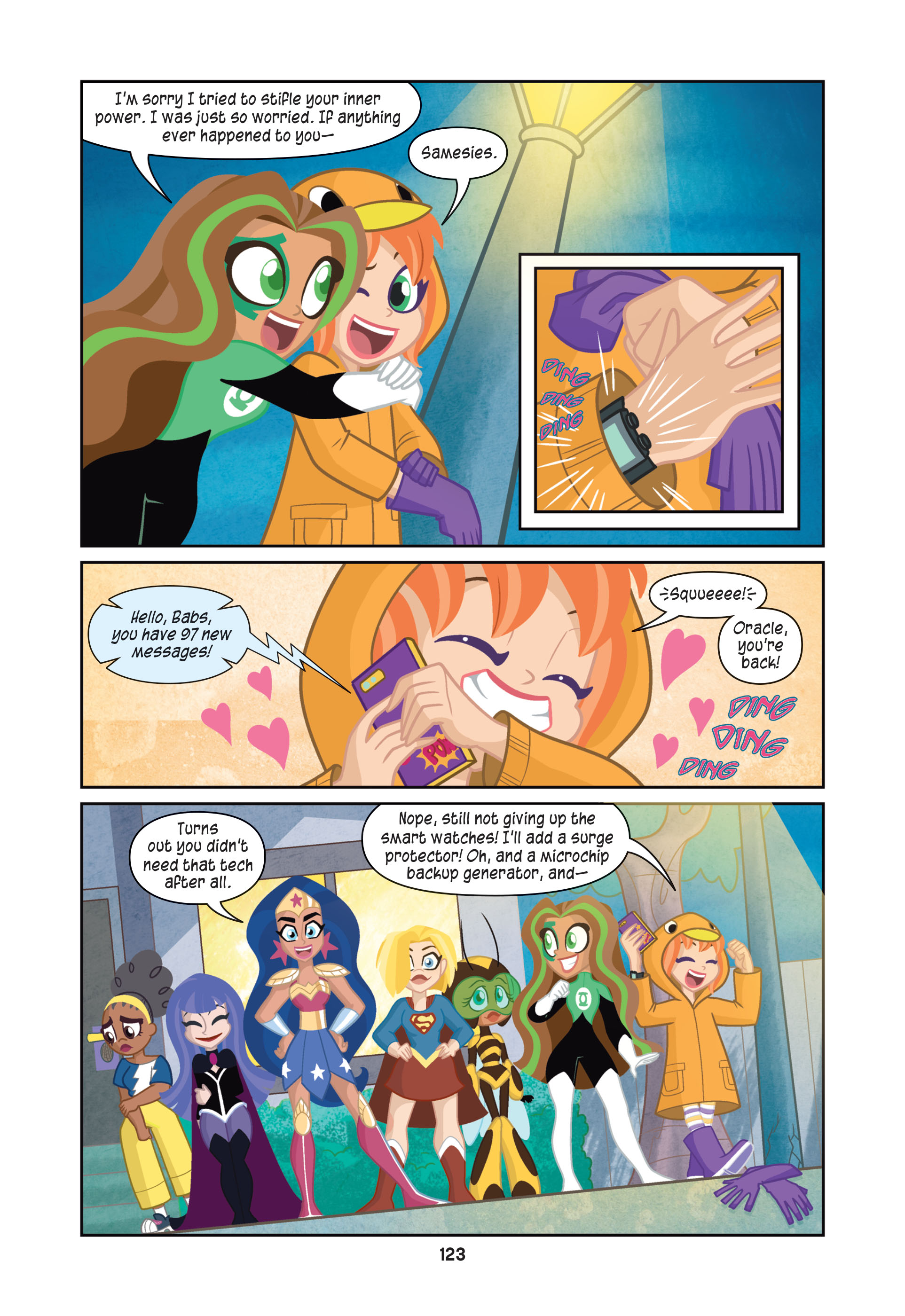 Read online DC Super Hero Girls: Powerless comic -  Issue # TPB - 122