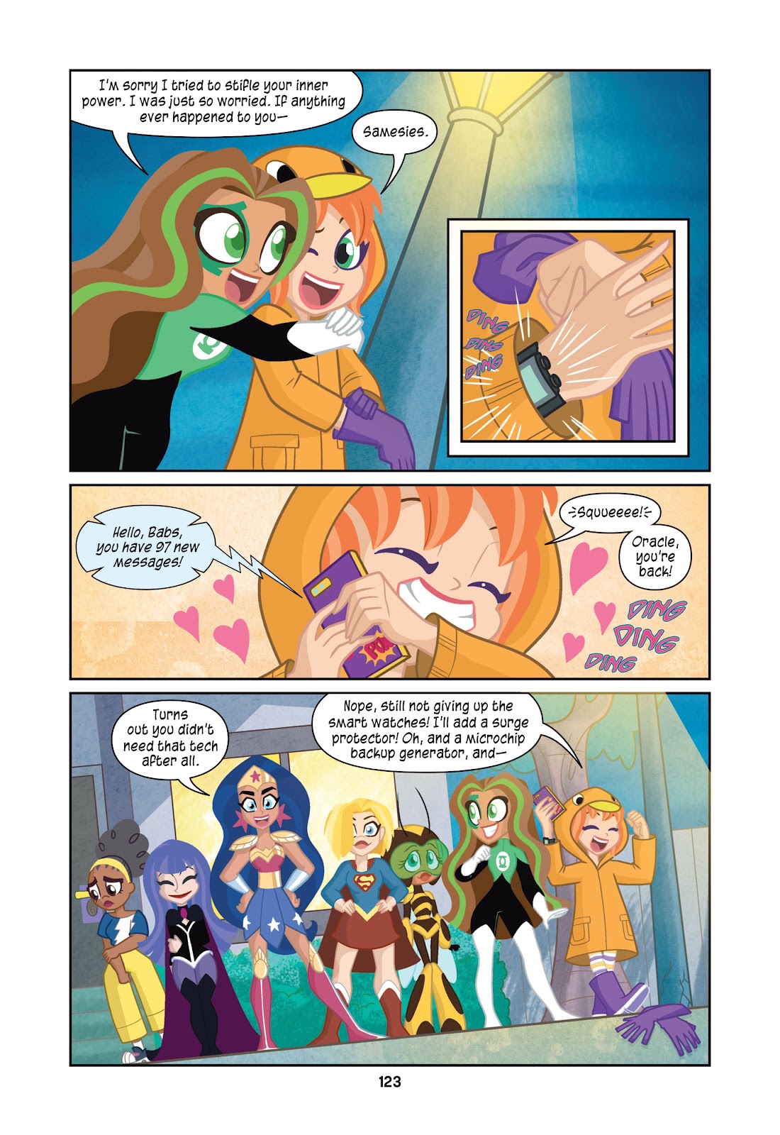 DC Super Hero Girls: Powerless issue TPB - Page 122