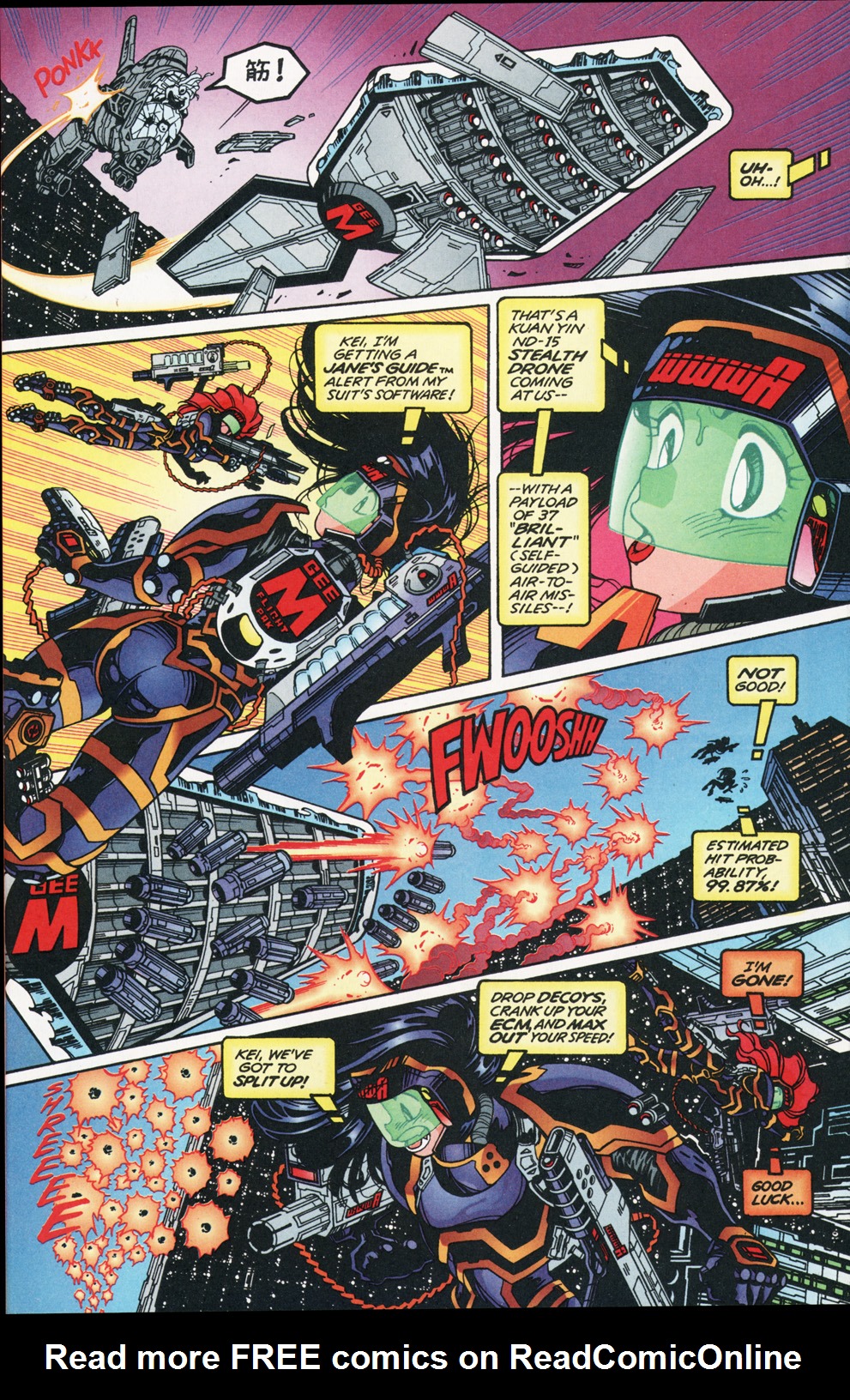 Read online Dirty Pair: Fatal But Not Serious comic -  Issue #1 - 9